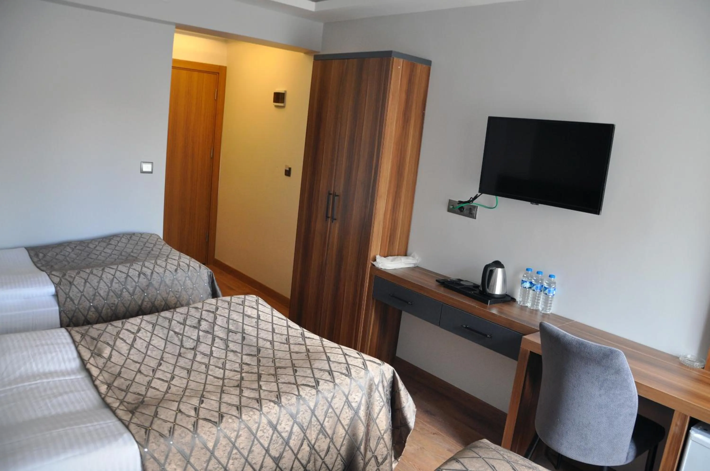 Bed in SAKA LİFE OTEL