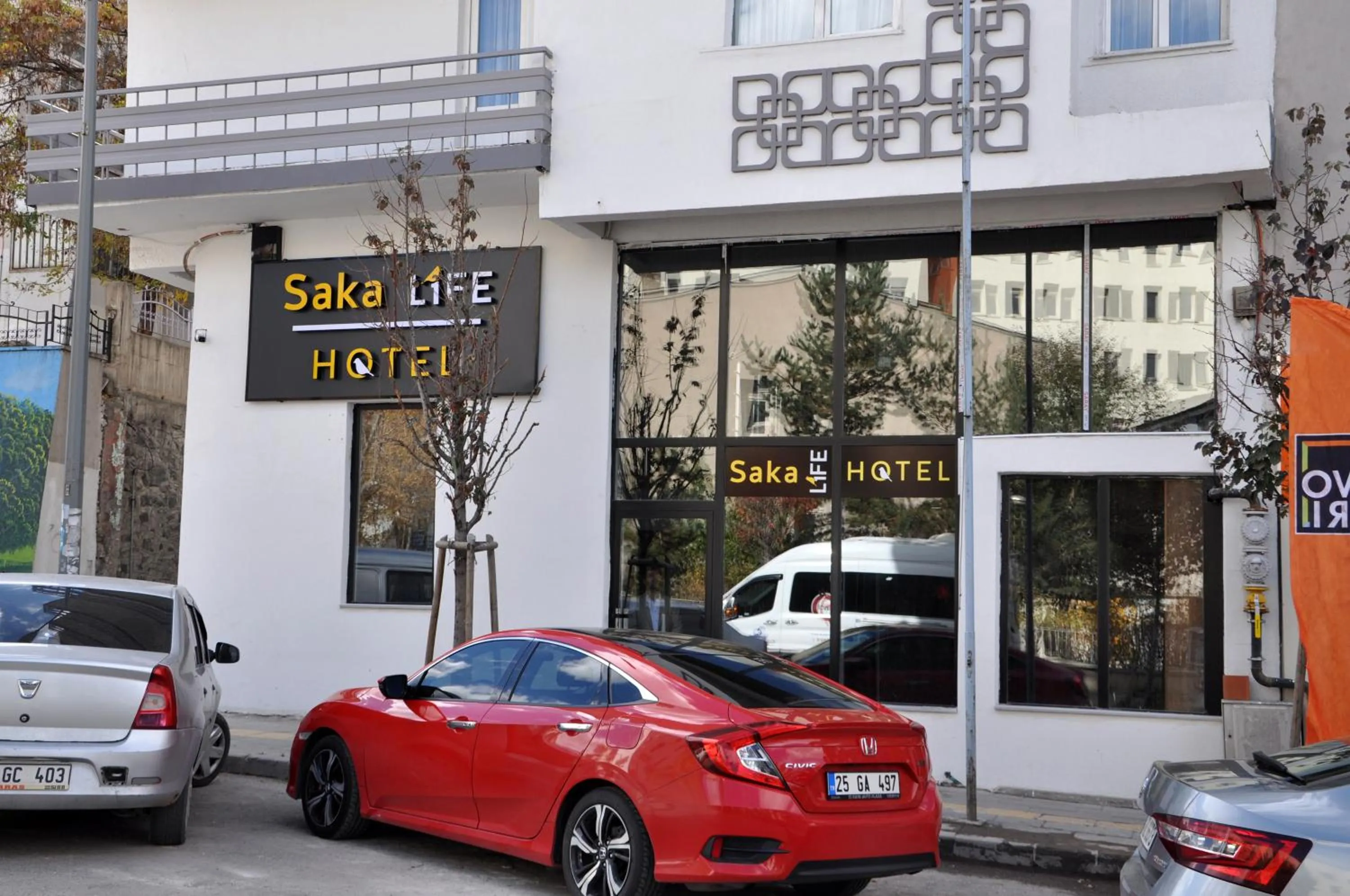 Facade/entrance in SAKA LİFE OTEL