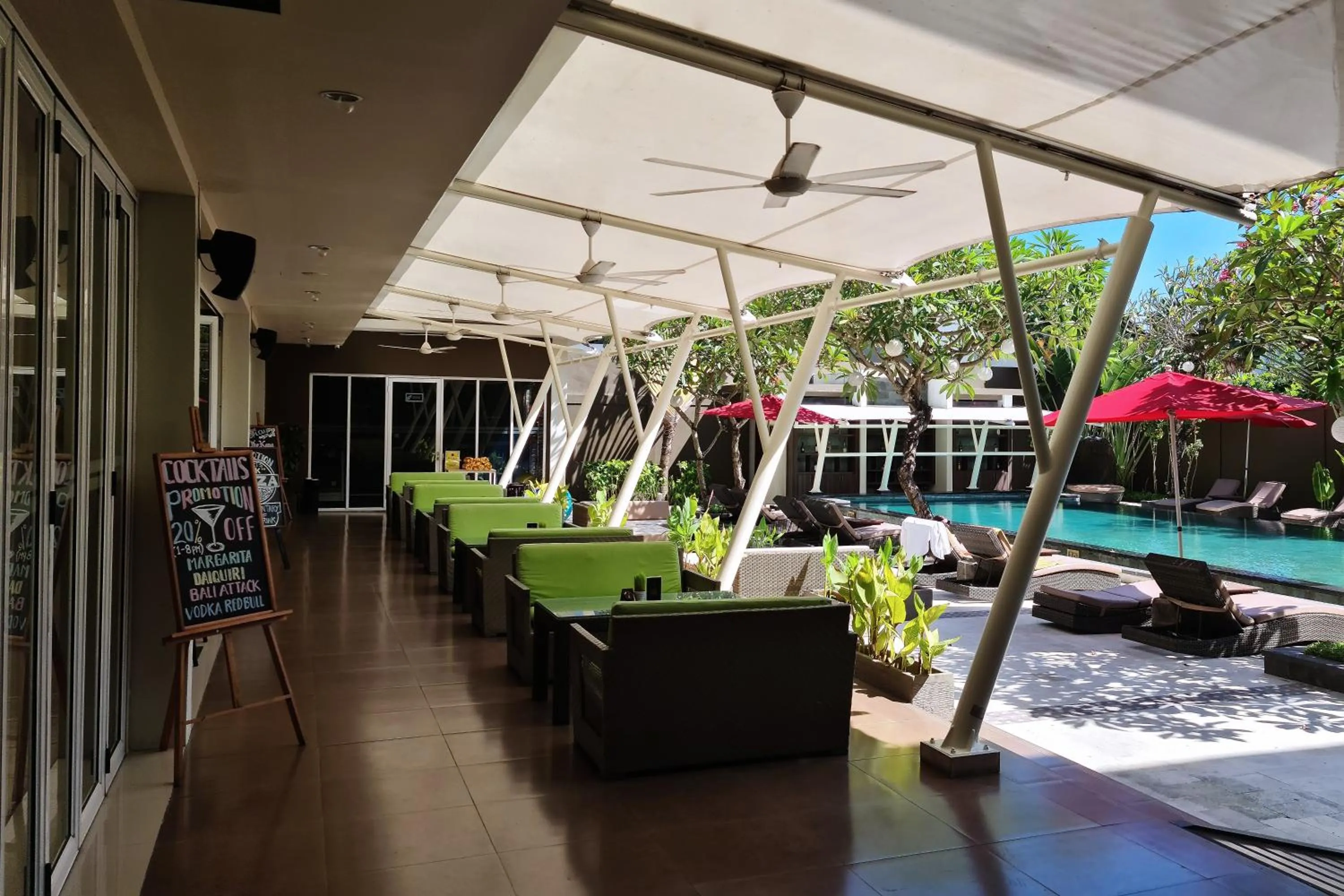 Restaurant/places to eat in The Kana Kuta Hotel