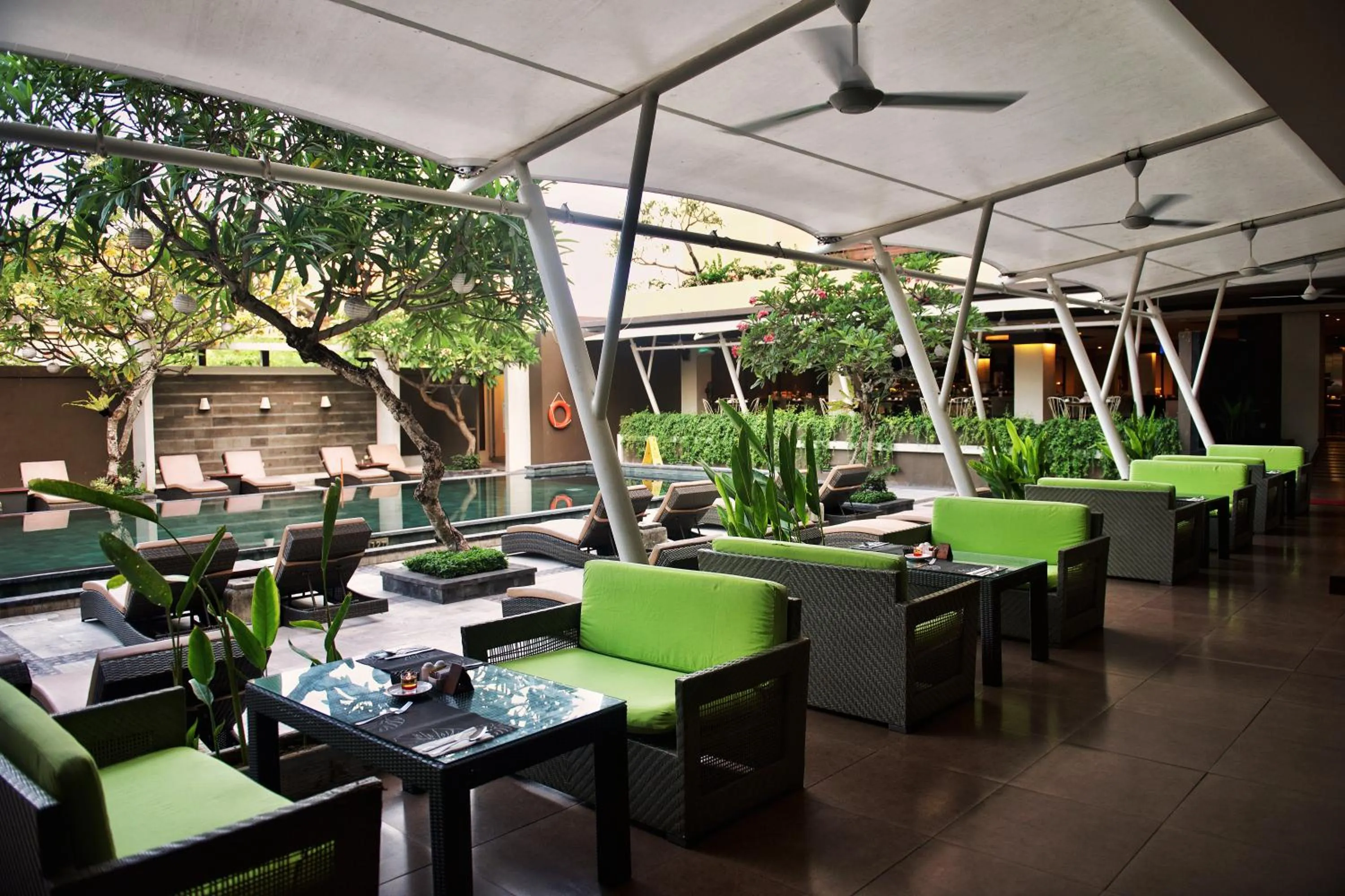 Restaurant/places to eat in The Kana Kuta Hotel