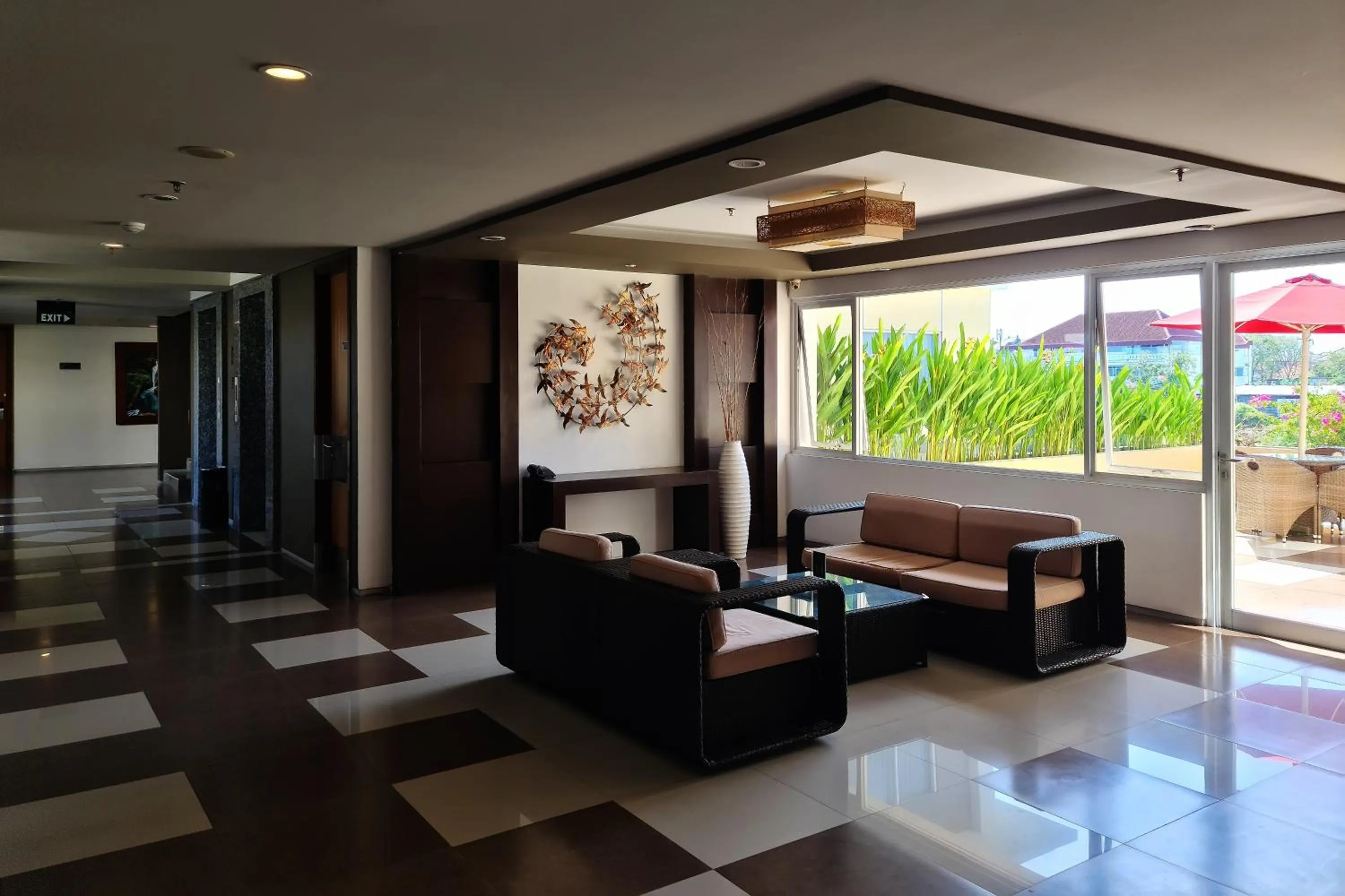 Patio in The Kana Kuta Hotel