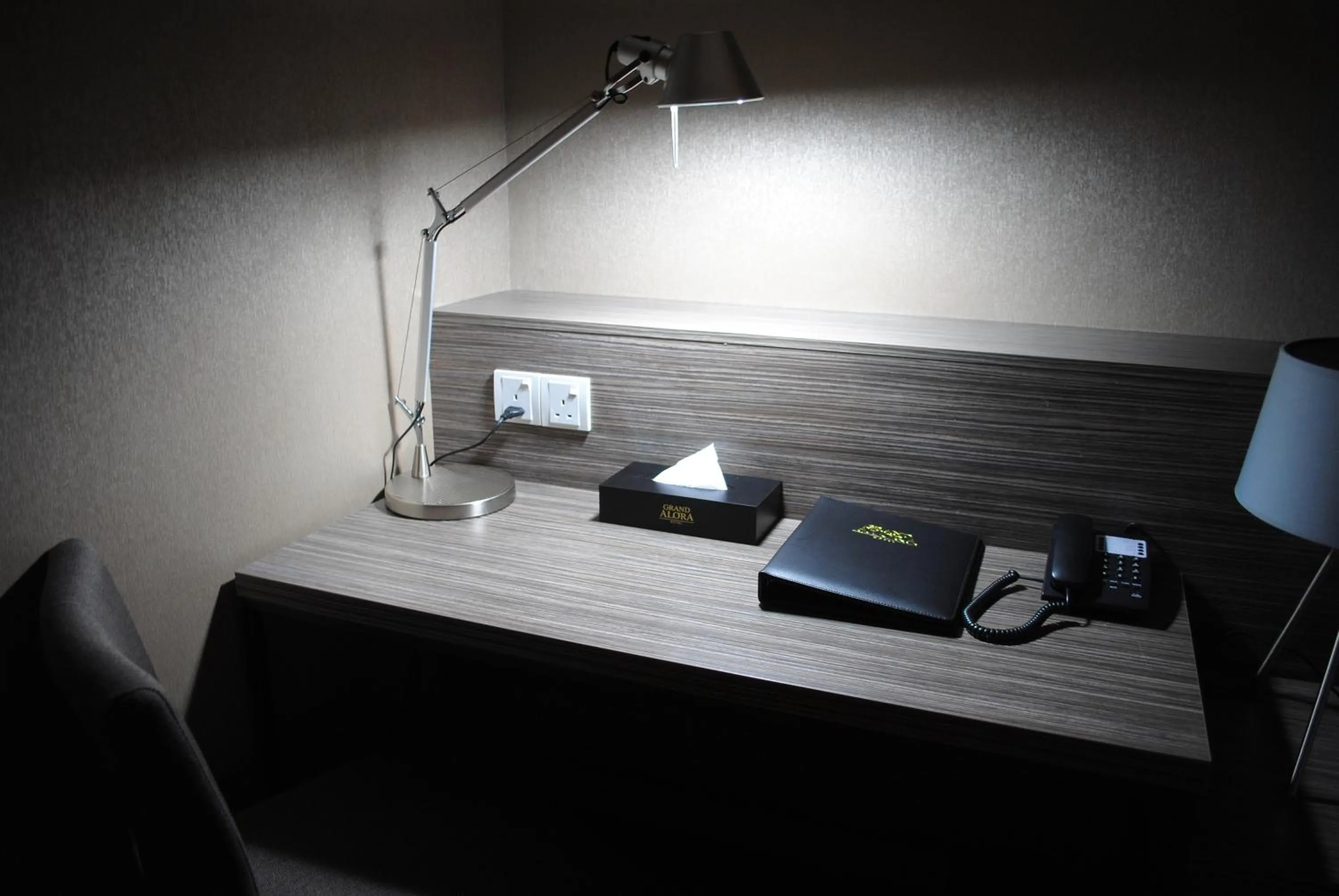 Decorative detail in Grand Alora Hotel