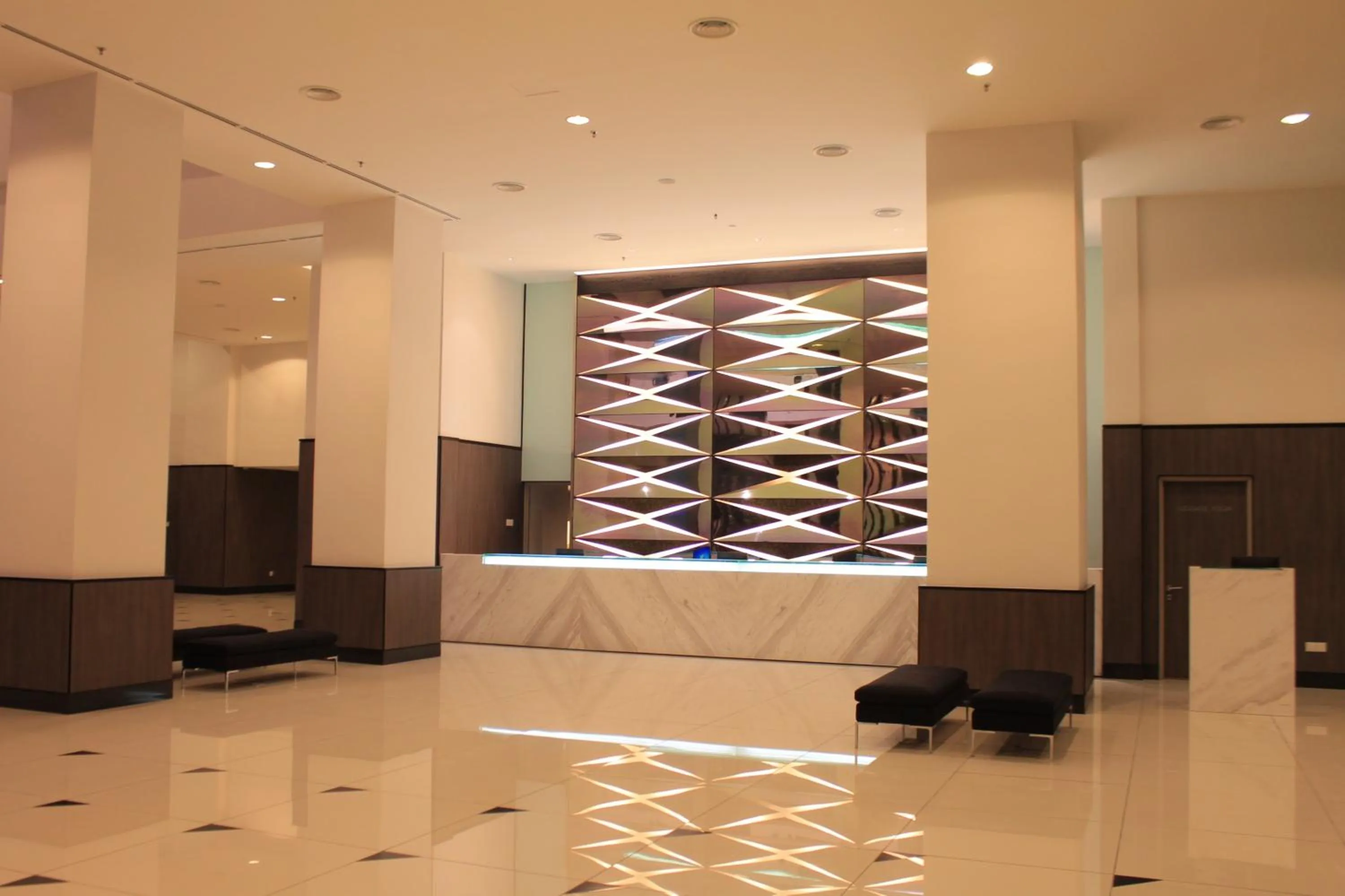 Lobby or reception in Grand Alora Hotel