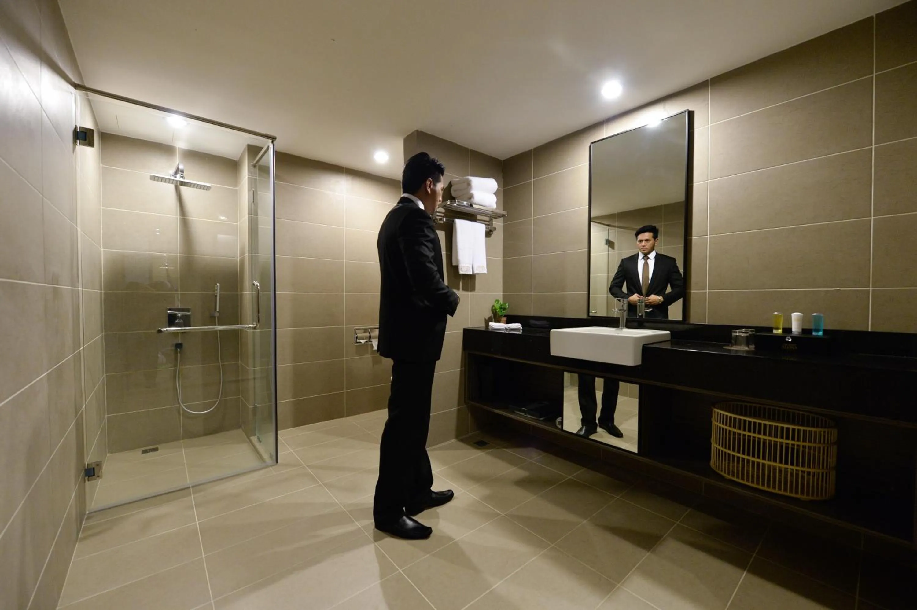 Bathroom in Grand Alora Hotel