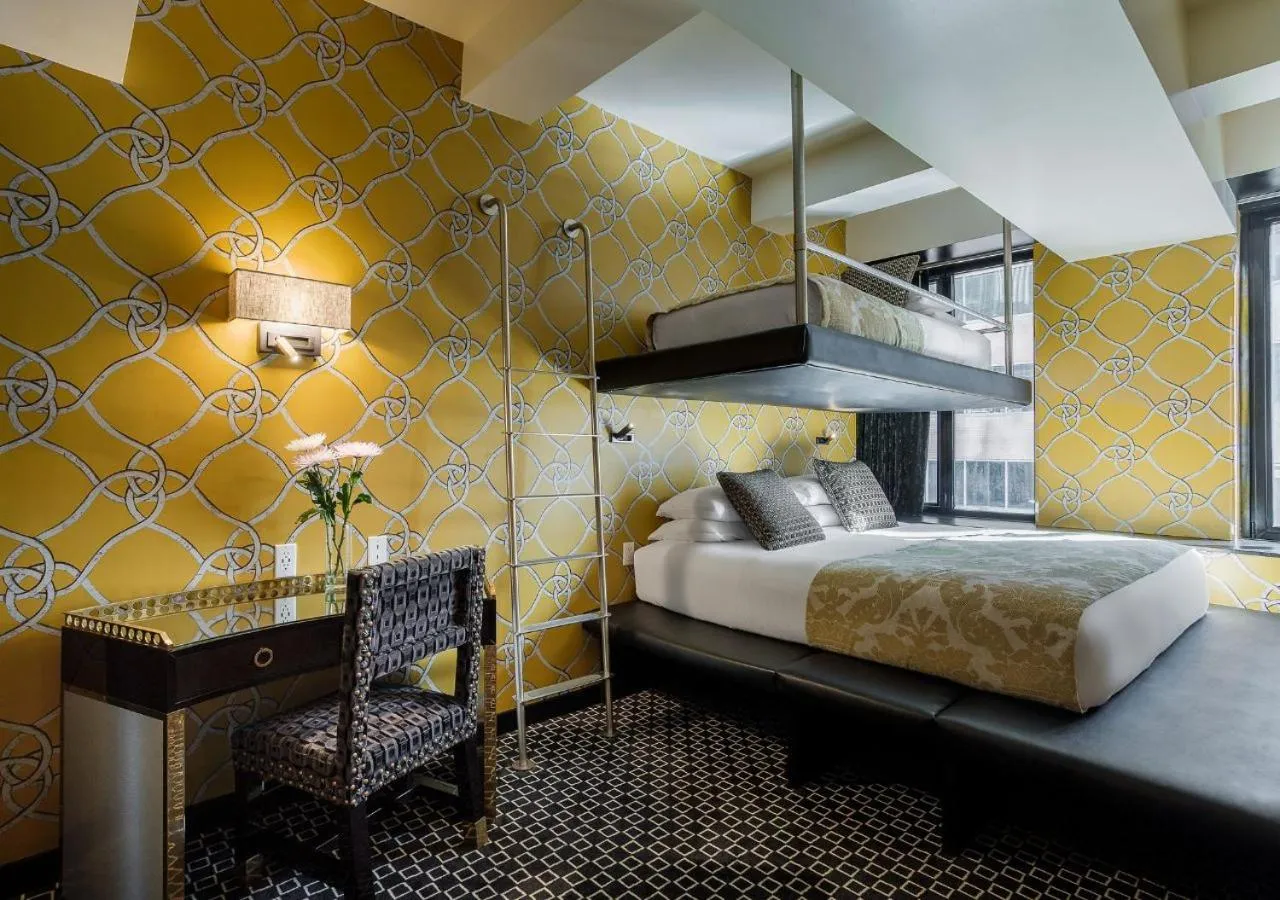 Photo of the whole room in 45 Times Square Hotel