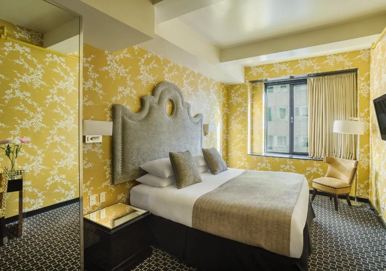 Bedroom in 45 Times Square Hotel
