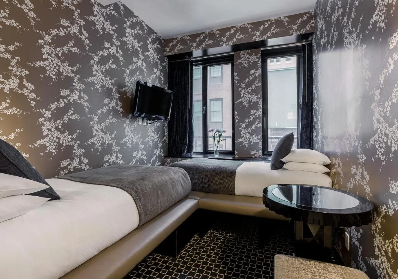 Bedroom in 45 Times Square Hotel