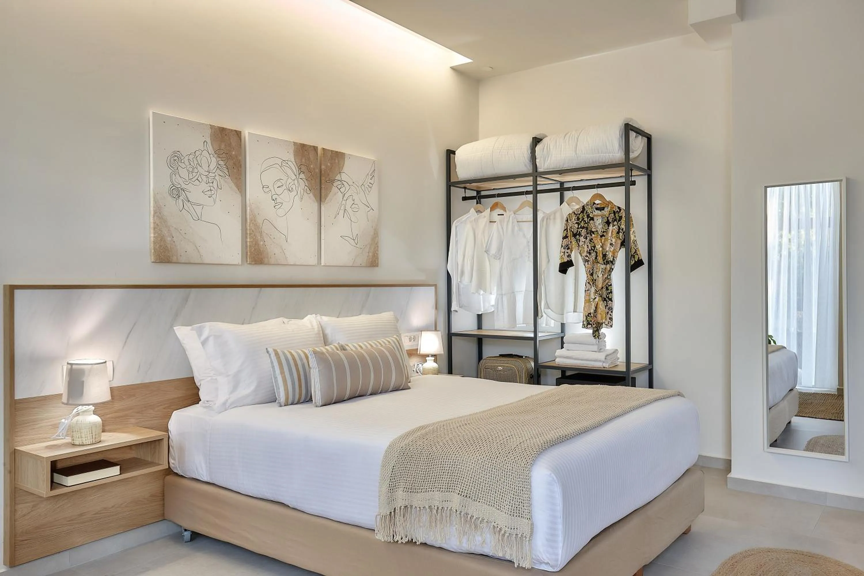 Bed in Stay 365 Heraklion Apart Hotel