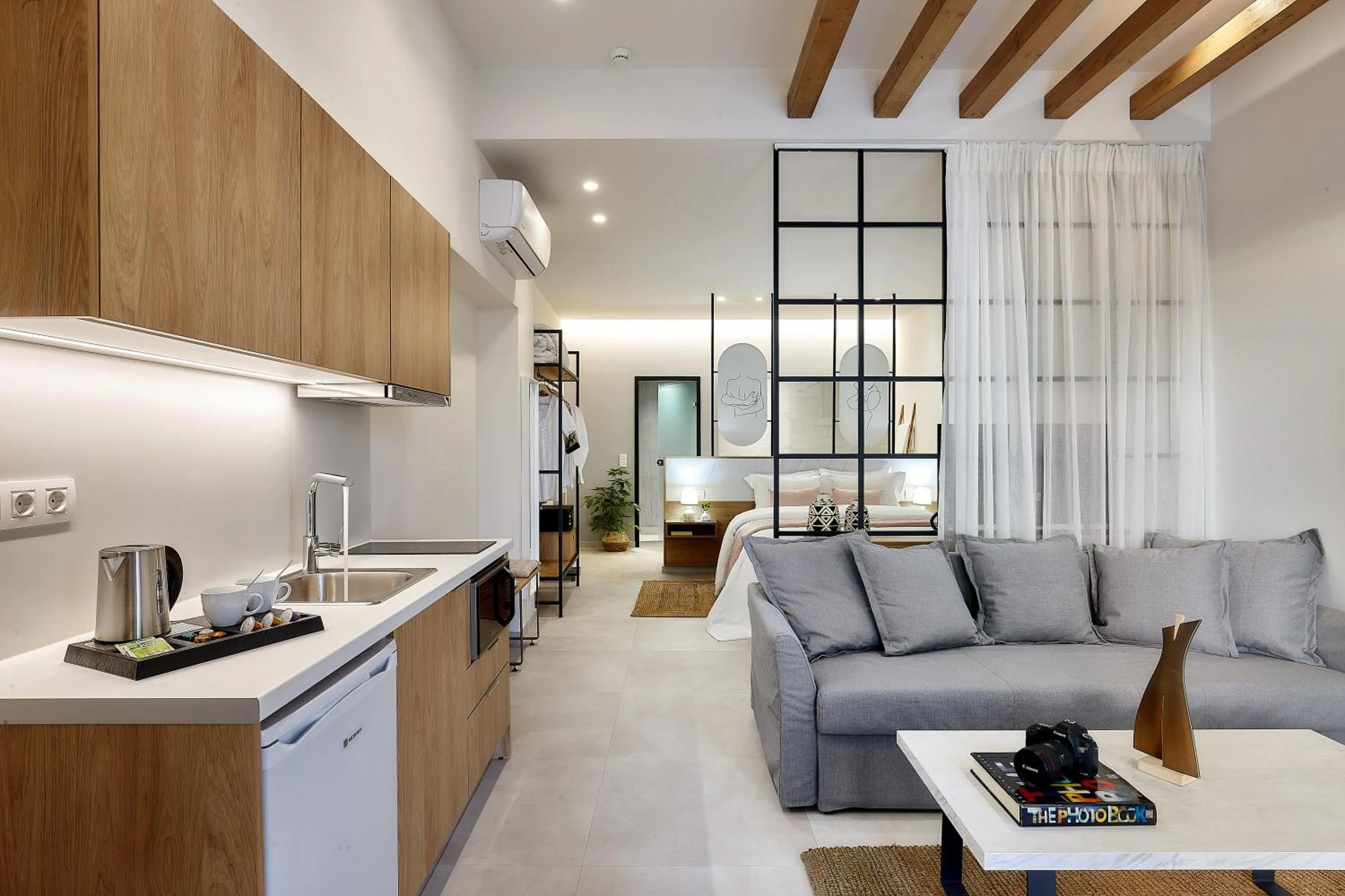 Kitchen or kitchenette in Stay 365 Heraklion Apart Hotel