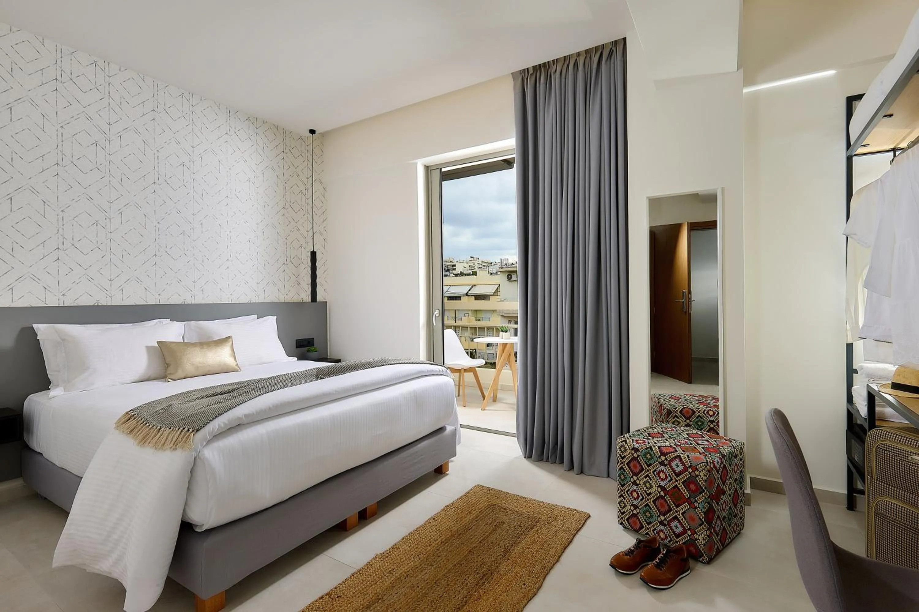 Bed in Stay 365 Heraklion Apart Hotel
