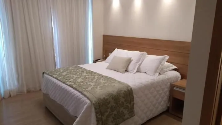 Bed in Flat Vista Azul Hotel