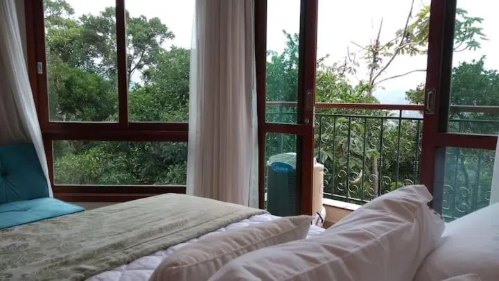 Bed in Flat Vista Azul Hotel