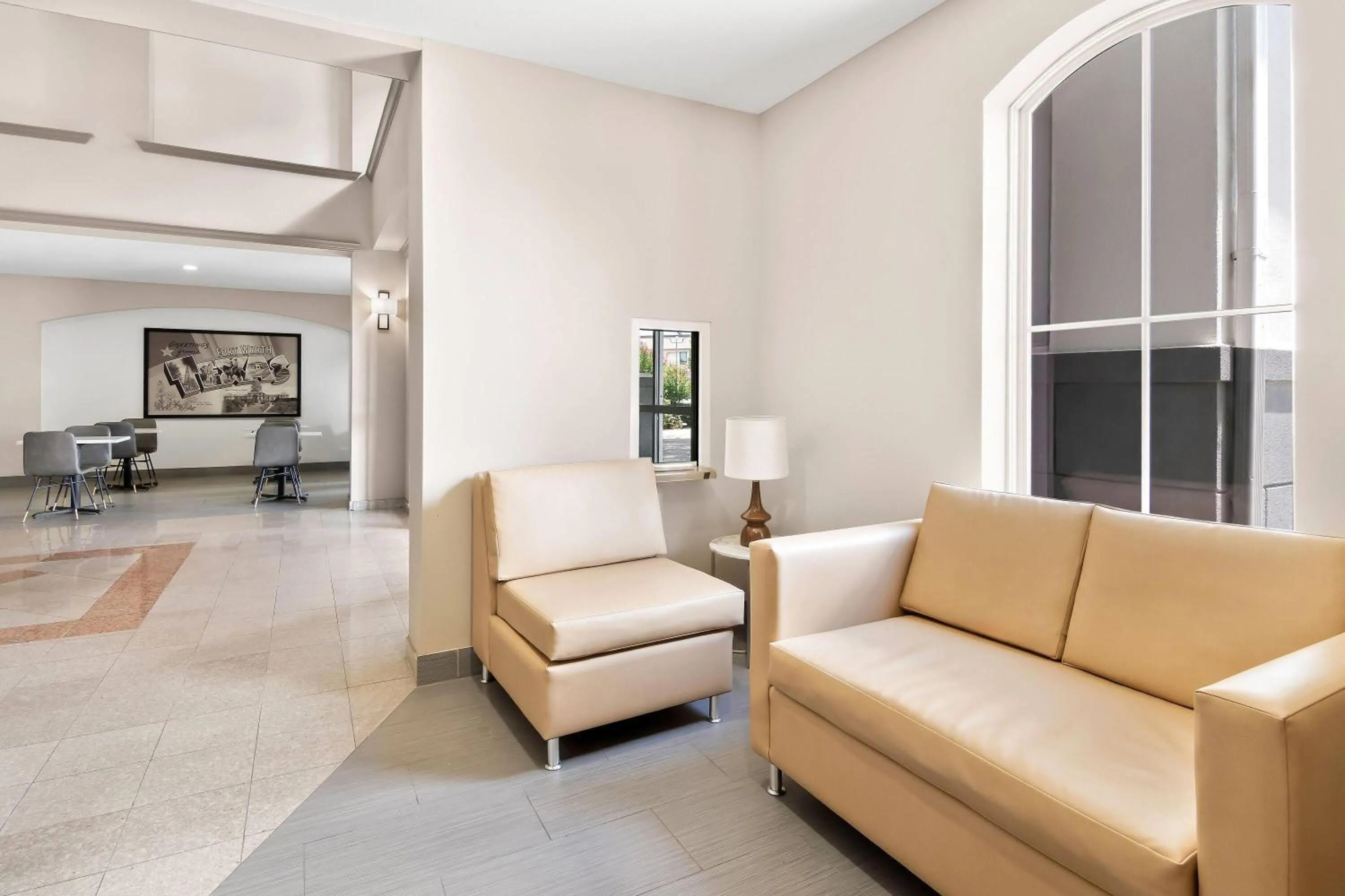 Lobby or reception in Super 8 by Wyndham Fort Worth Stockyards