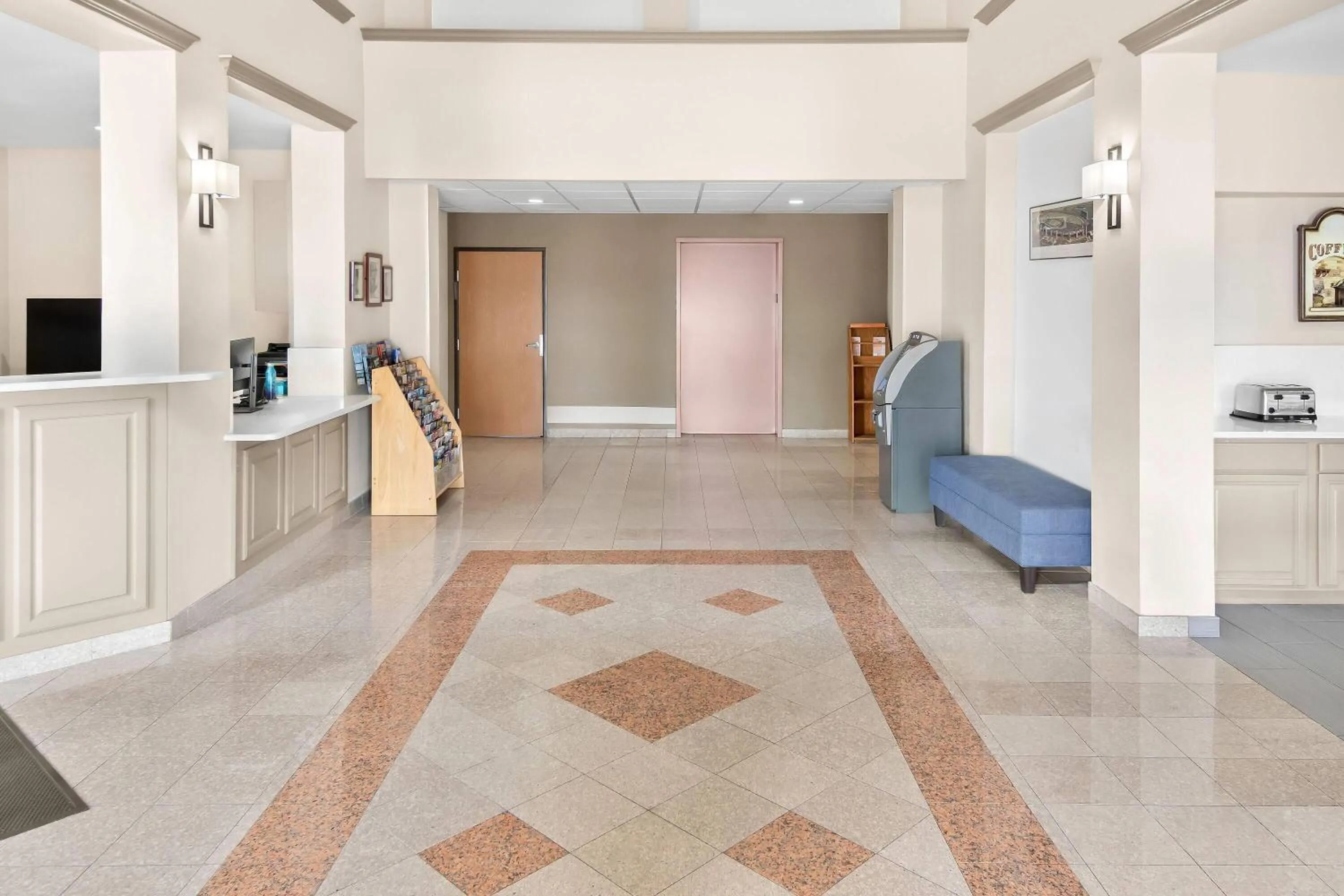 Lobby or reception in Super 8 by Wyndham Fort Worth Stockyards