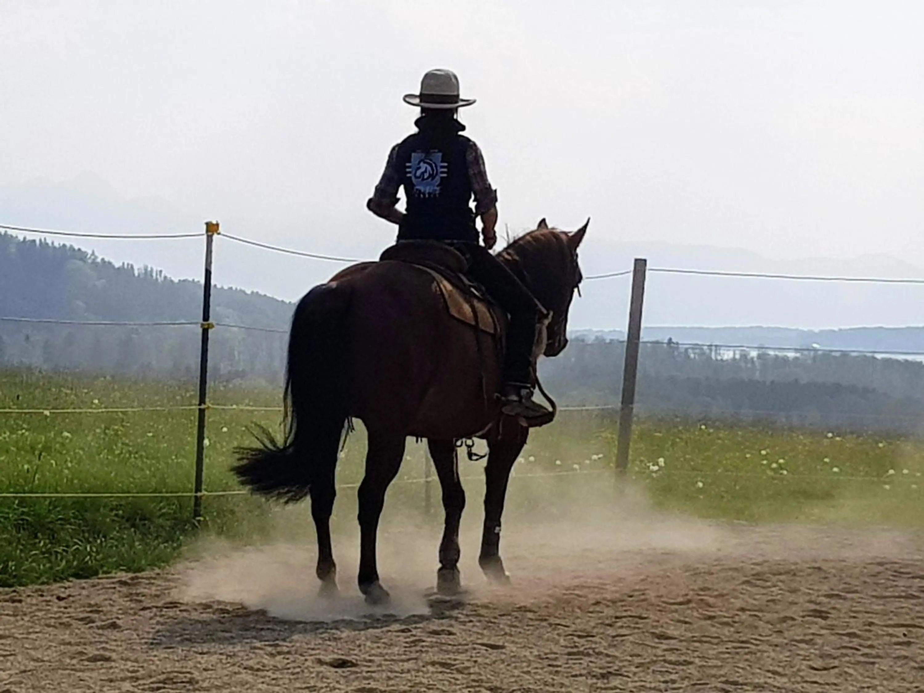 Horse-riding in Der Blankhof "Back to Roots"