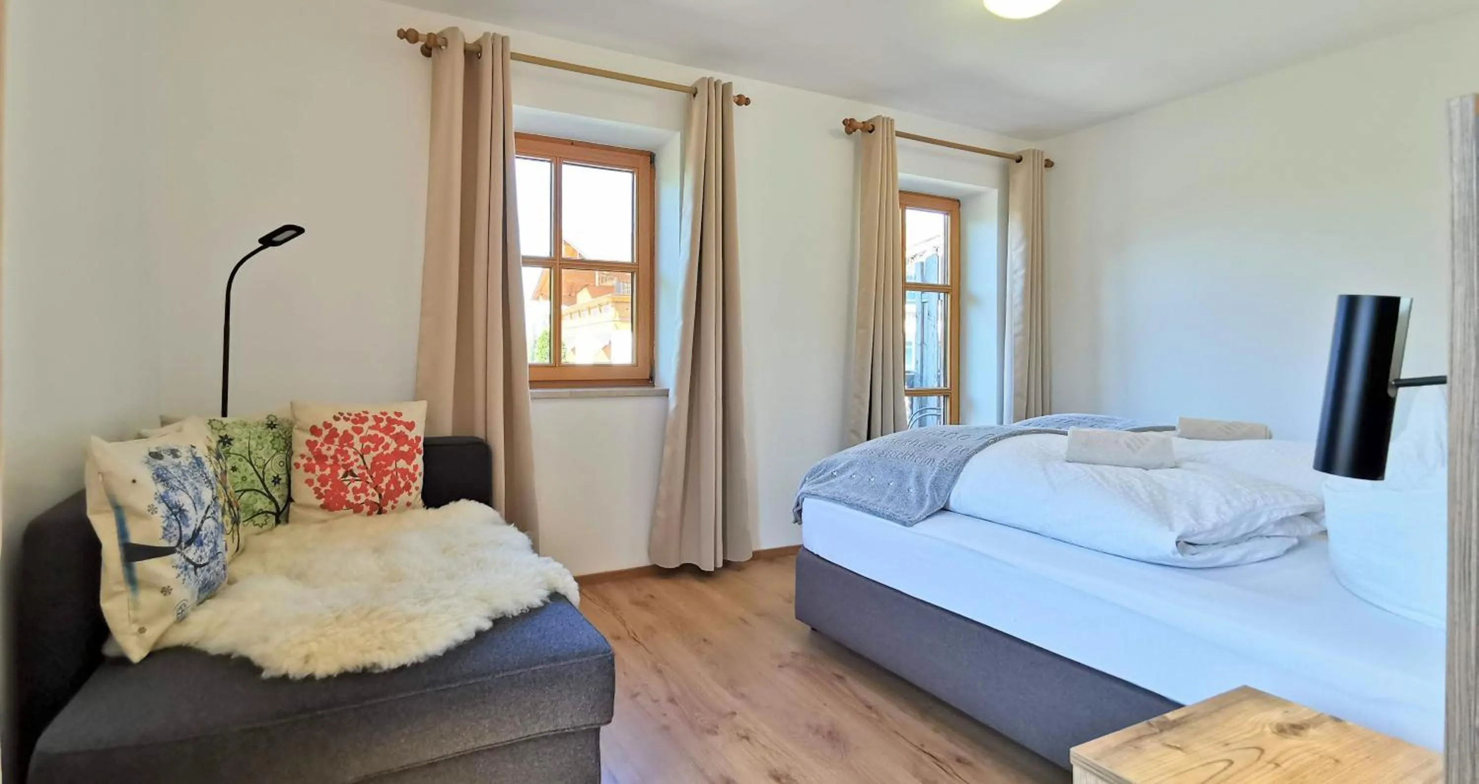 Bedroom, Bed in Der Blankhof "Back to Roots"