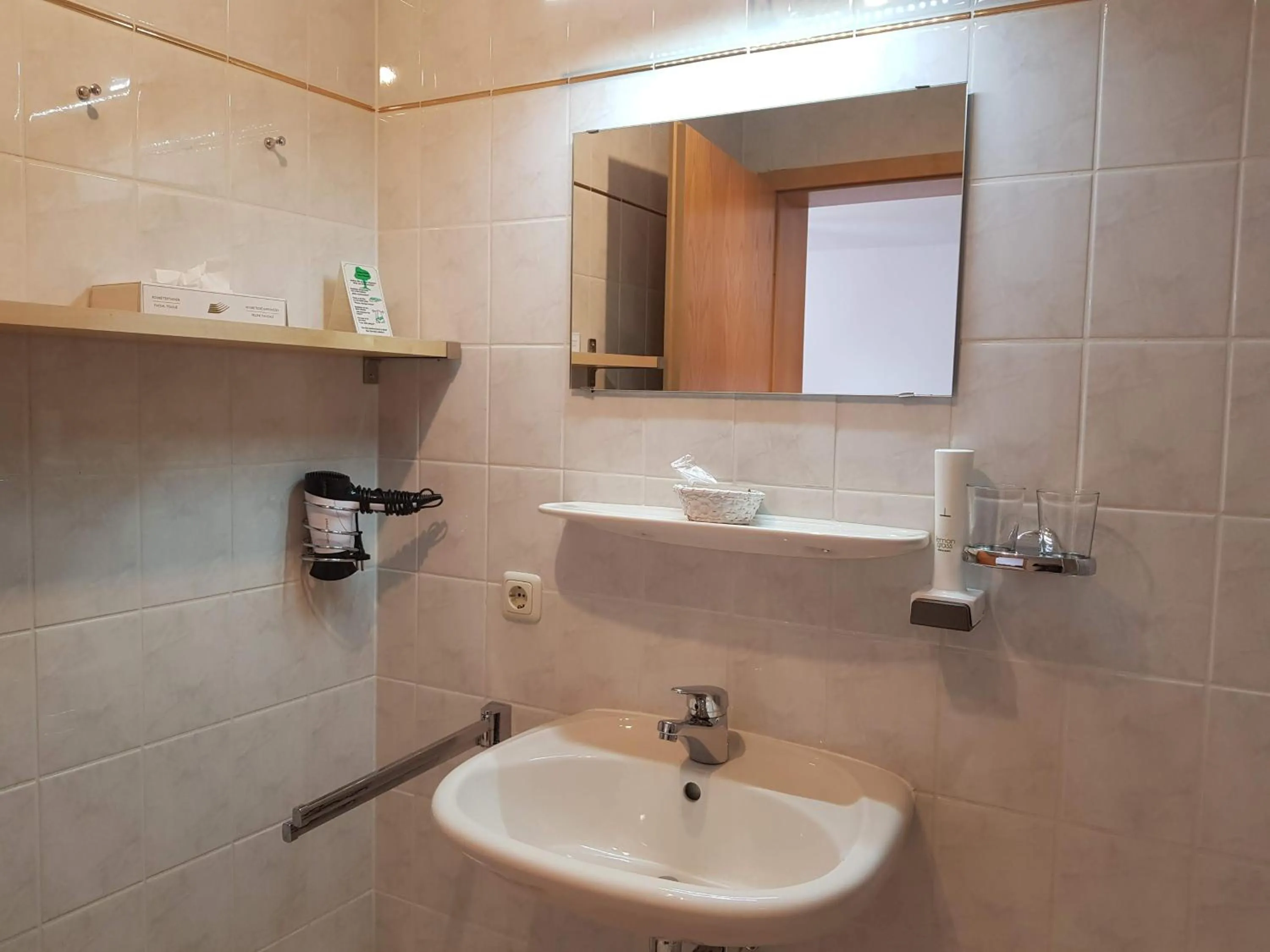 Bathroom in Der Blankhof "Back to Roots"