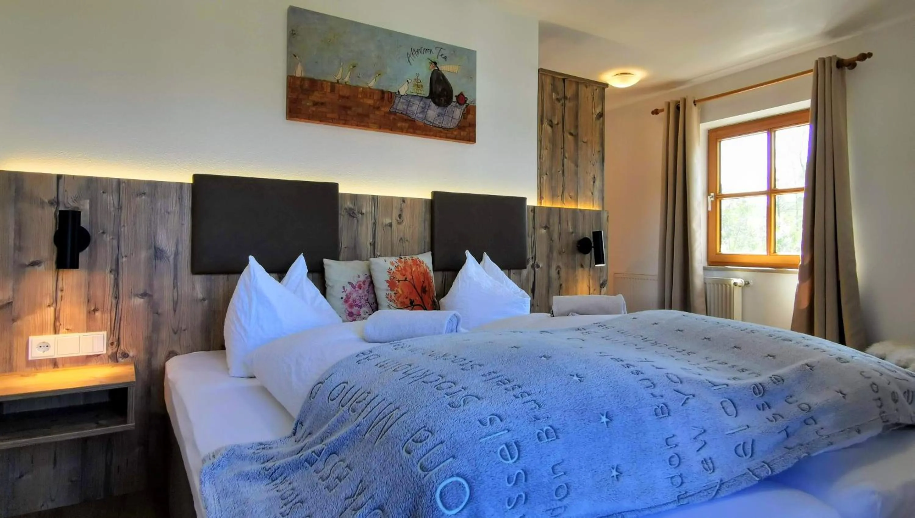 Bedroom, Bed in Der Blankhof "Back to Roots"