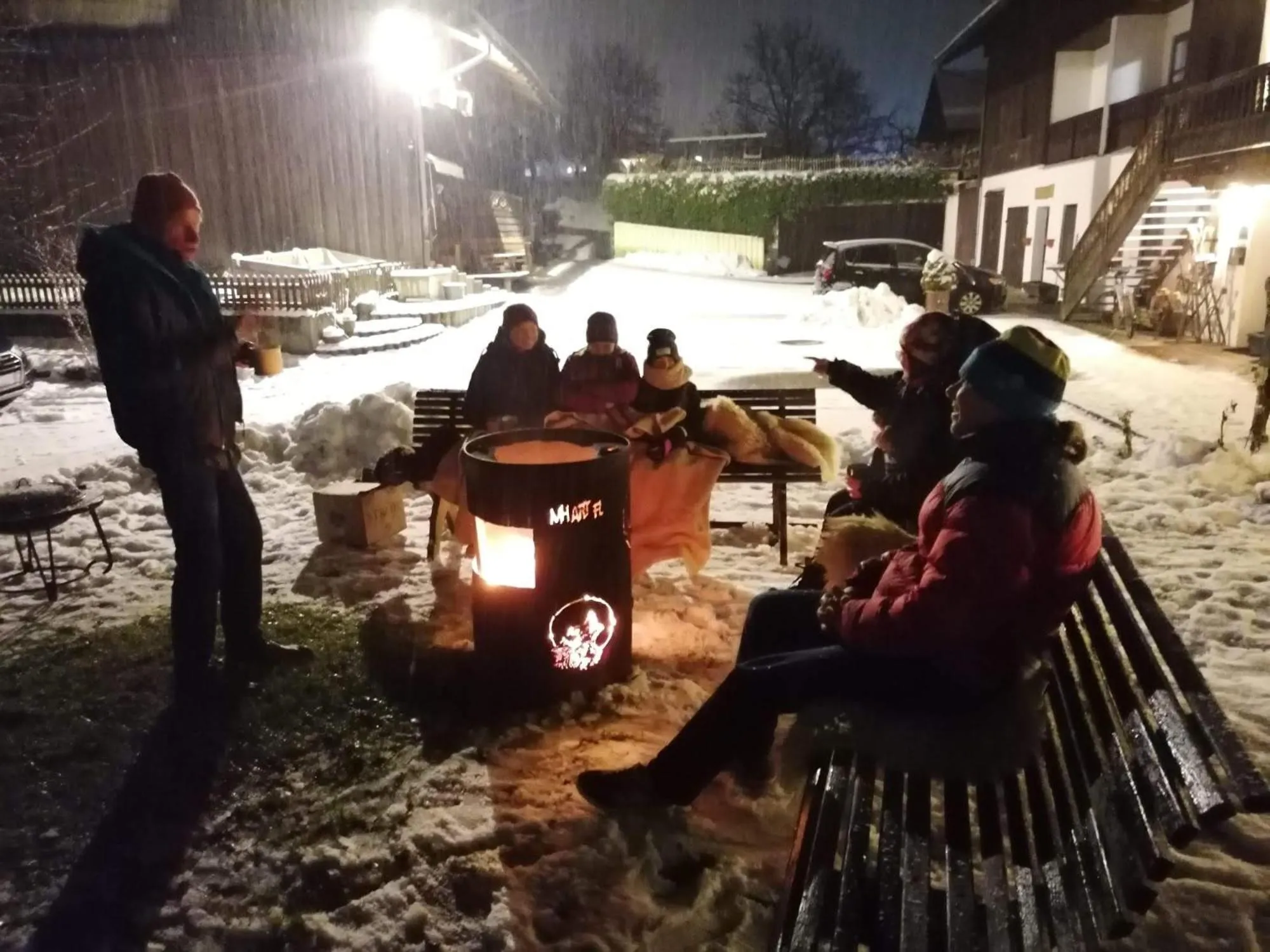 group of guests in Der Blankhof "Back to Roots"