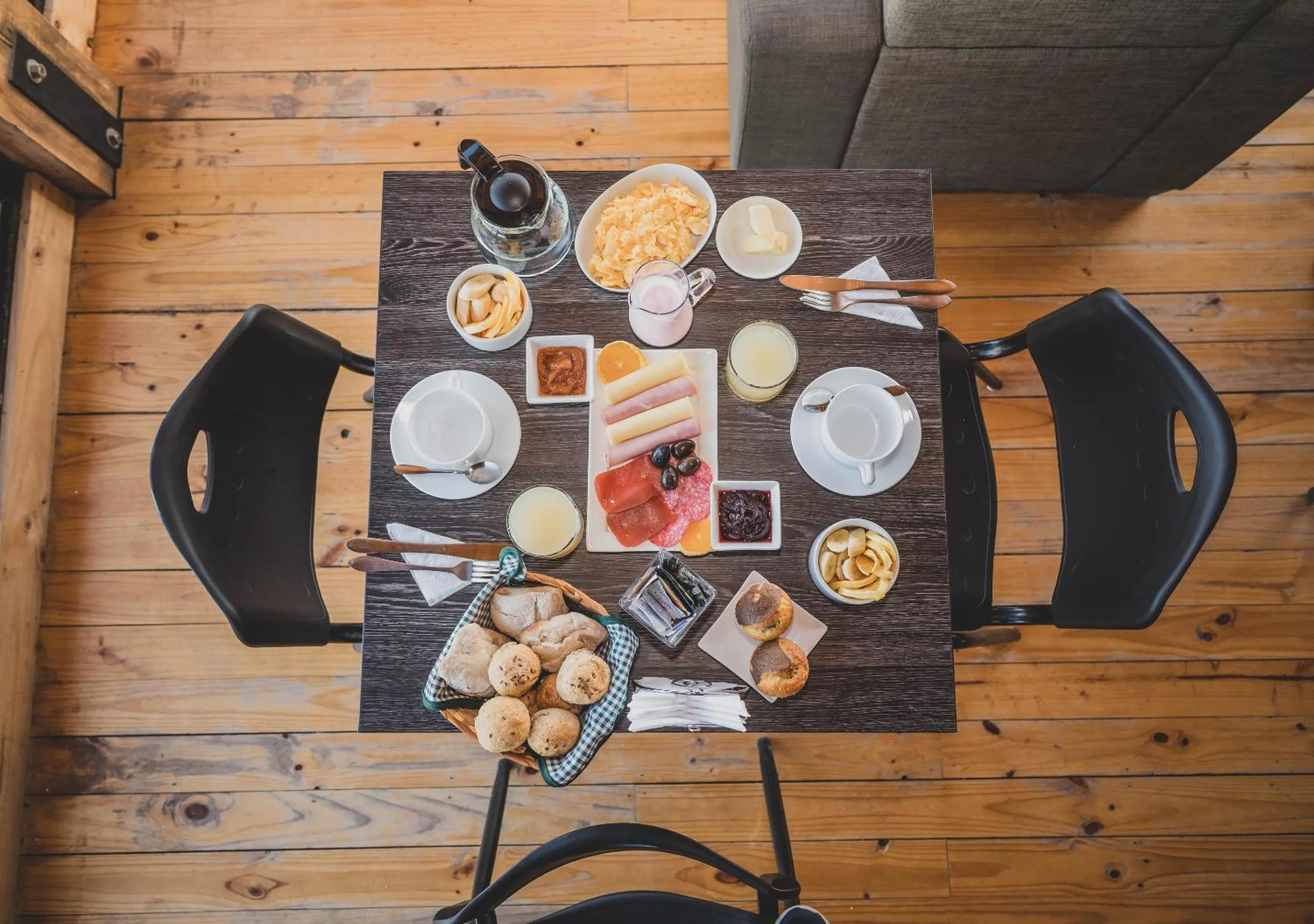 Food and drinks in Hotel Puerto Madera