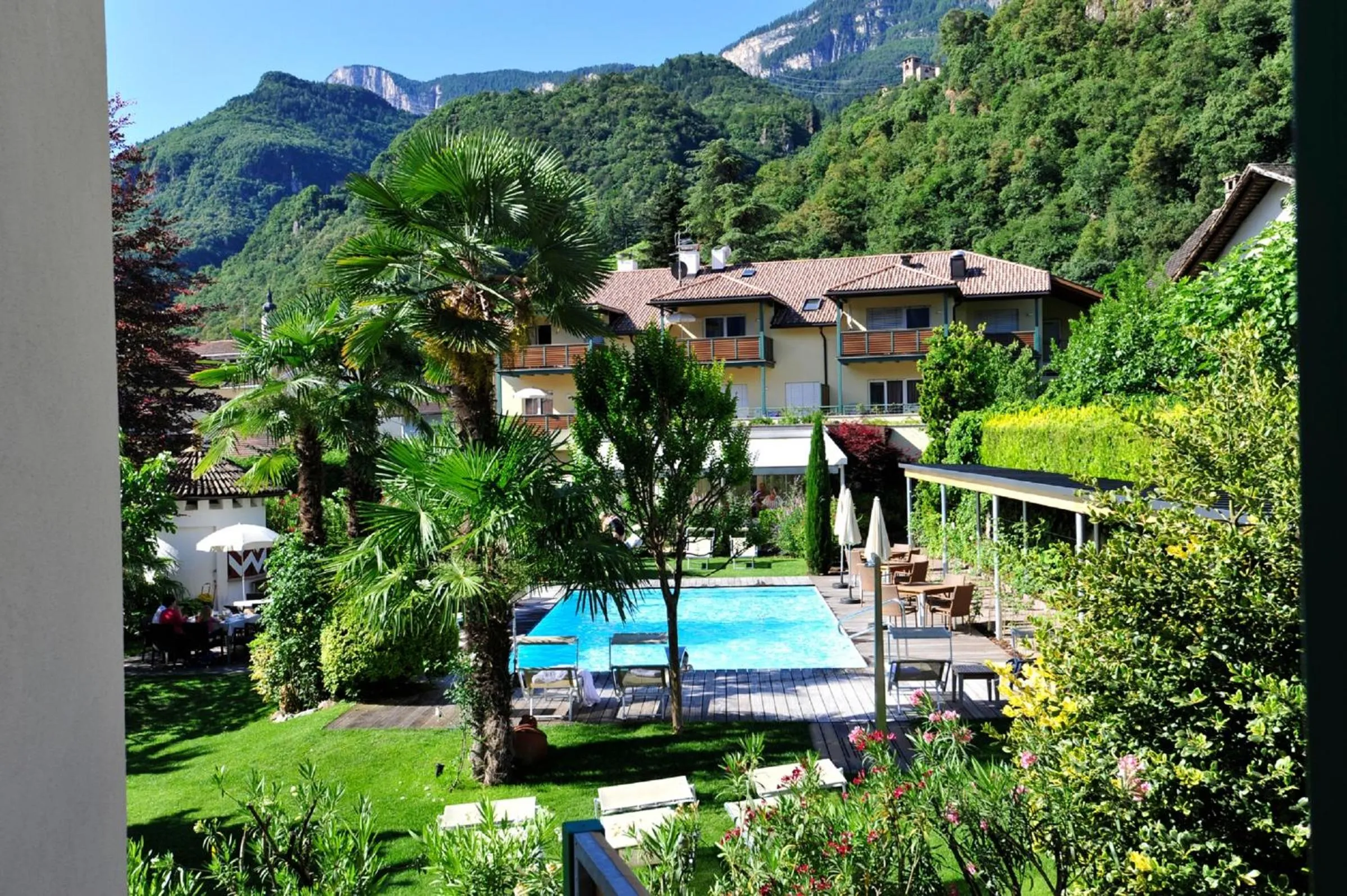 Garden in Apparthotel Gartenresidence Nalserhof
