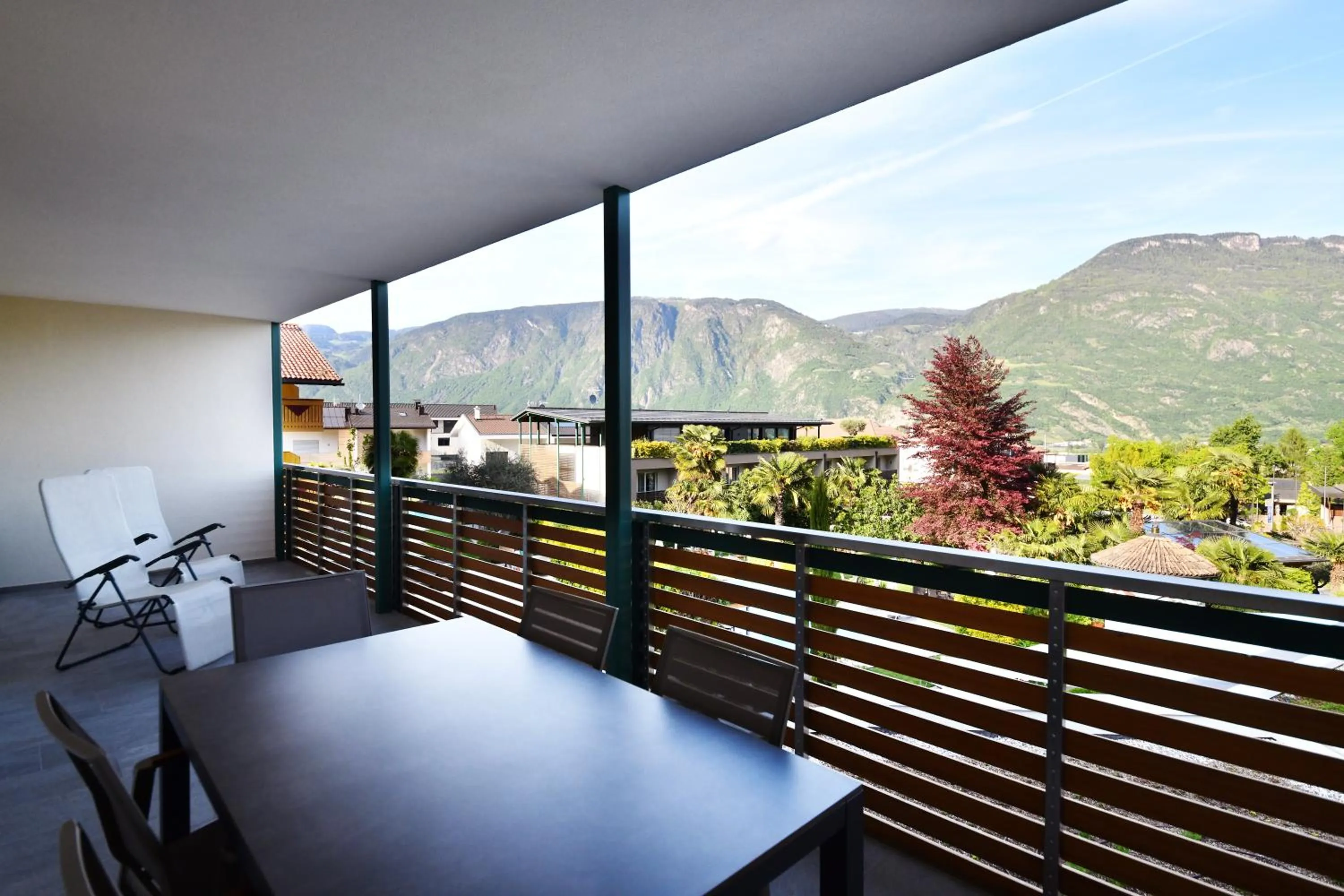 Balcony/Terrace in Apparthotel Gartenresidence Nalserhof