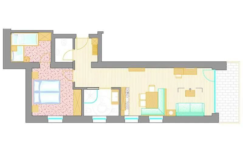 Photo of the whole room in Apparthotel Gartenresidence Nalserhof