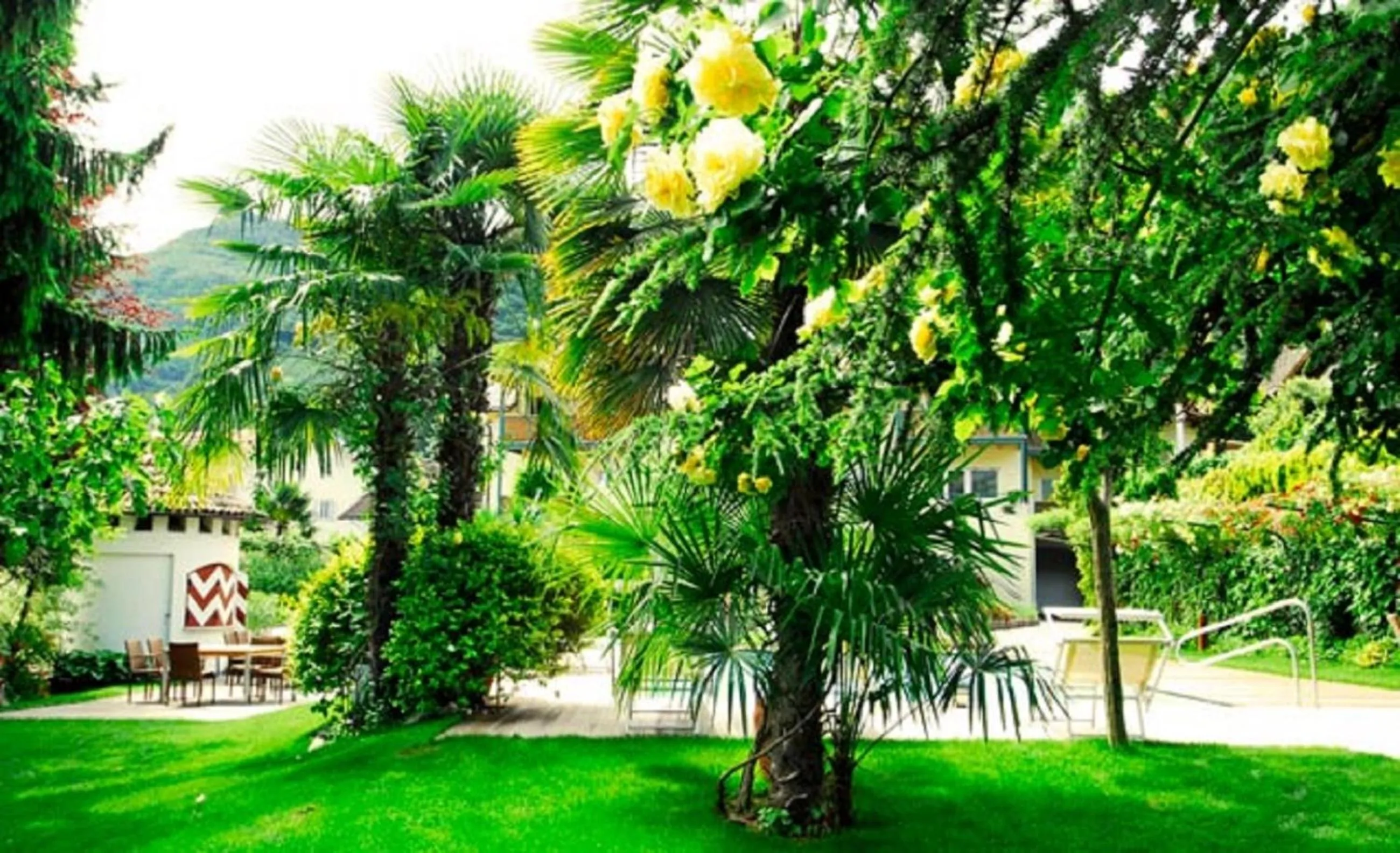 Garden in Apparthotel Gartenresidence Nalserhof