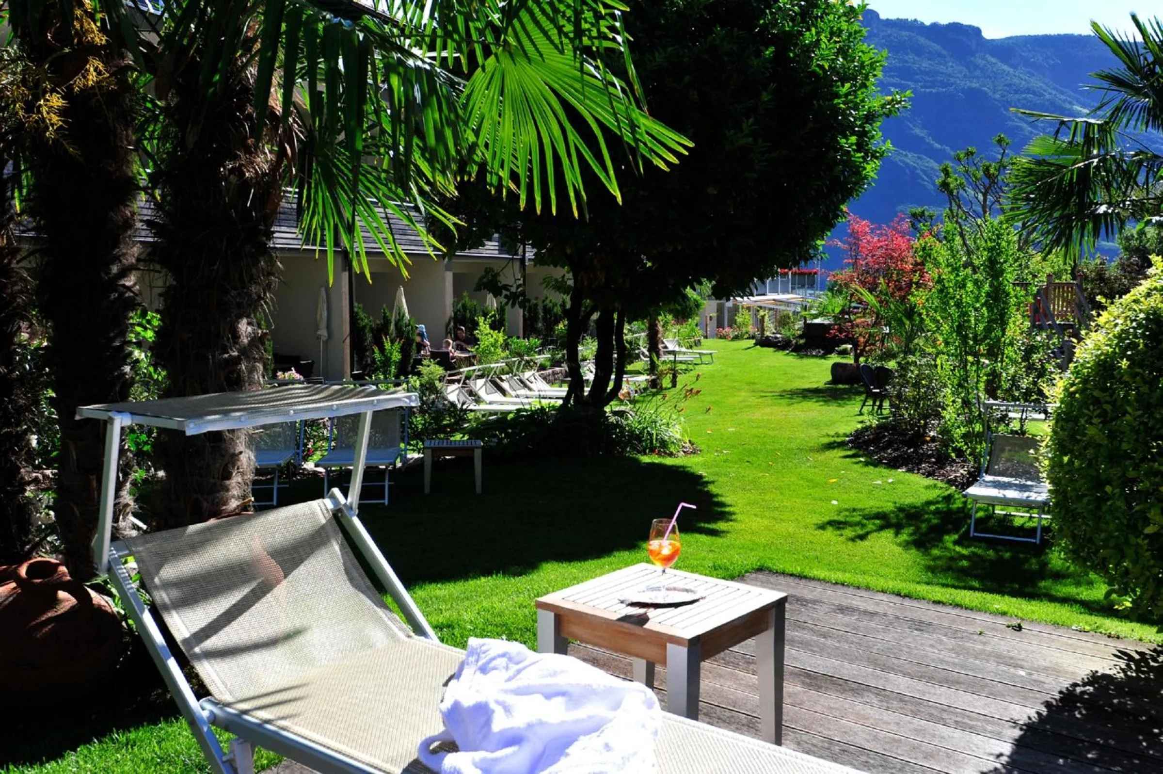 Garden in Apparthotel Gartenresidence Nalserhof