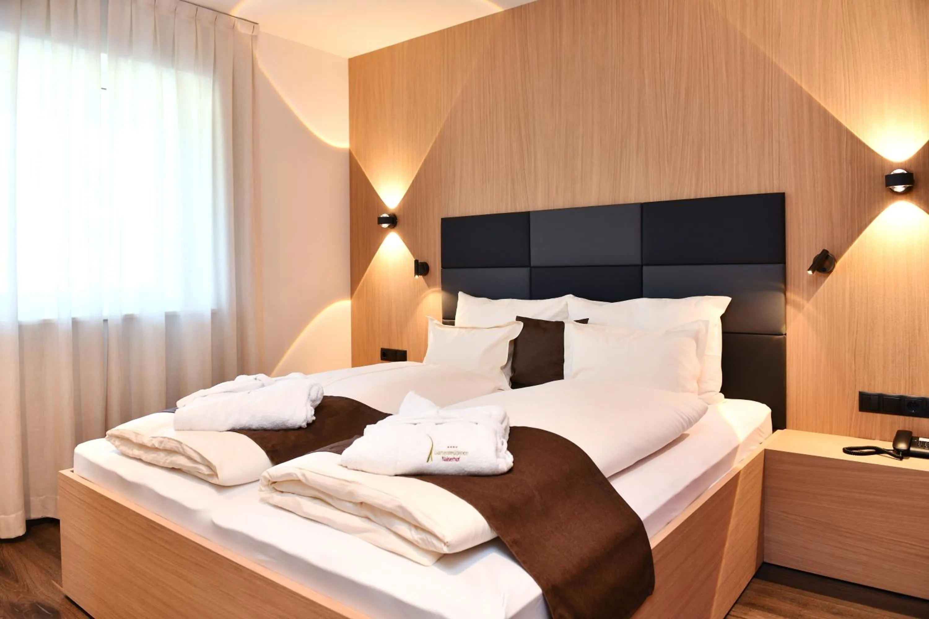 Bedroom, Bed in Apparthotel Gartenresidence Nalserhof