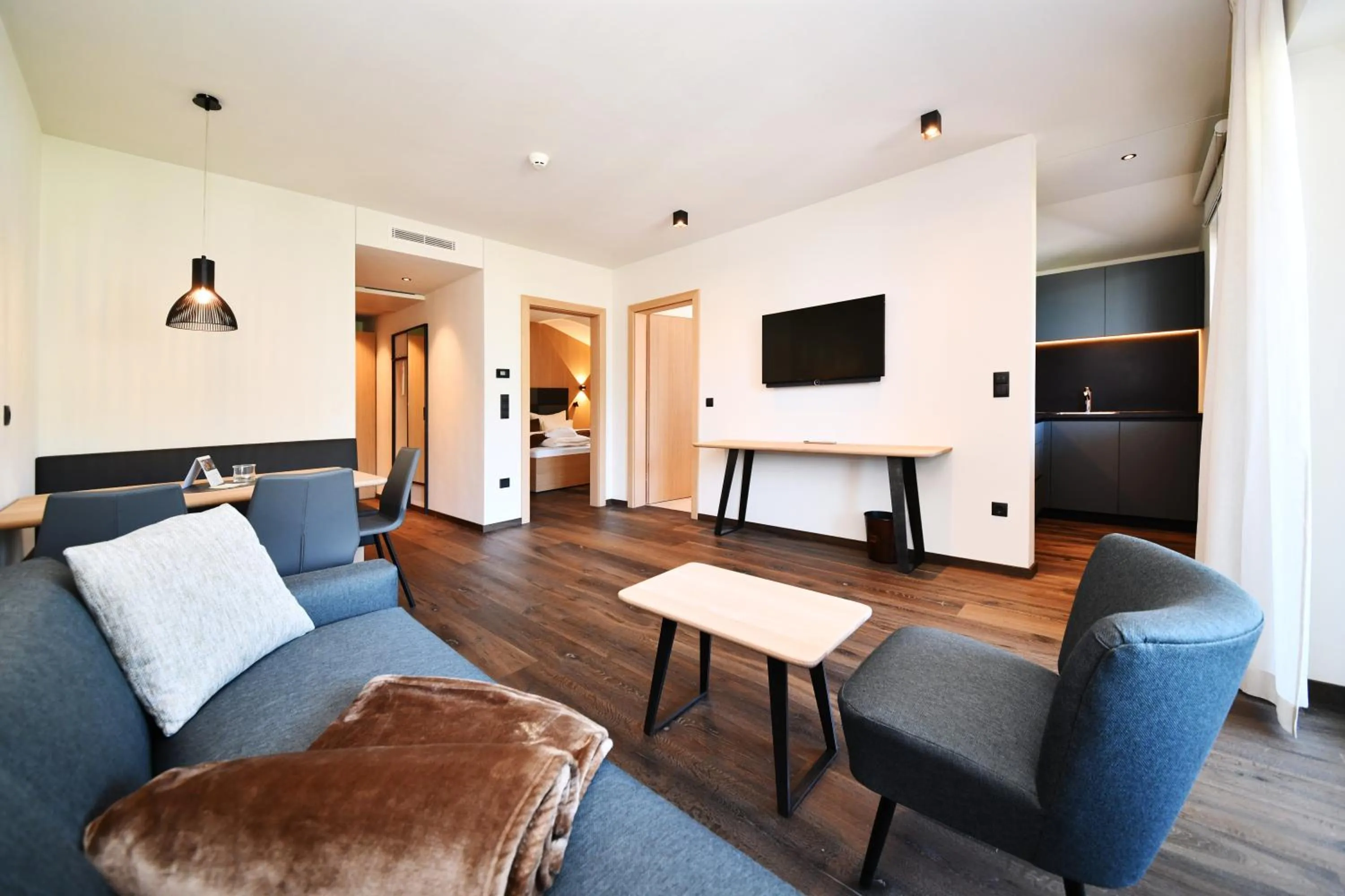 Living room in Apparthotel Gartenresidence Nalserhof