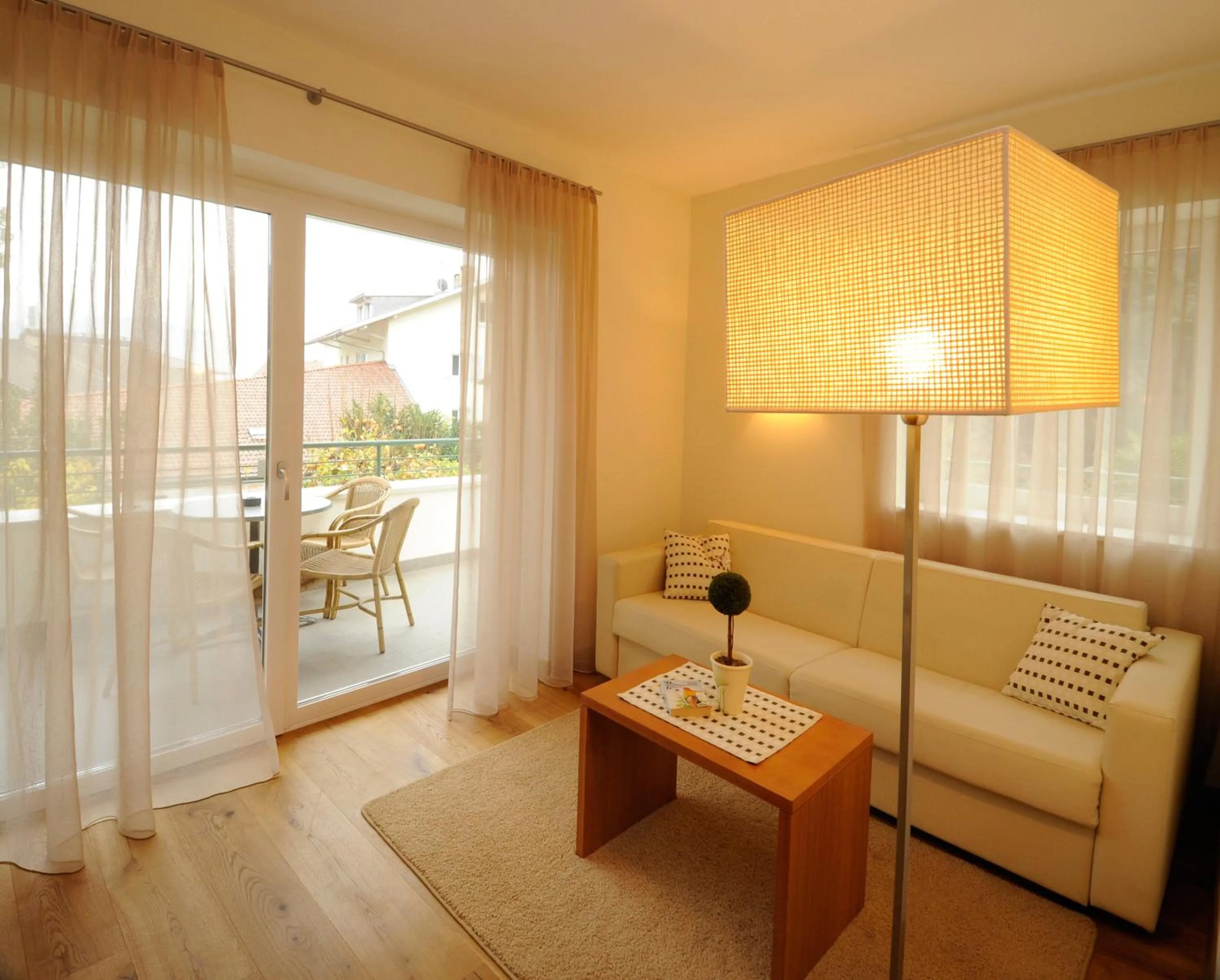 Living room in Apparthotel Gartenresidence Nalserhof