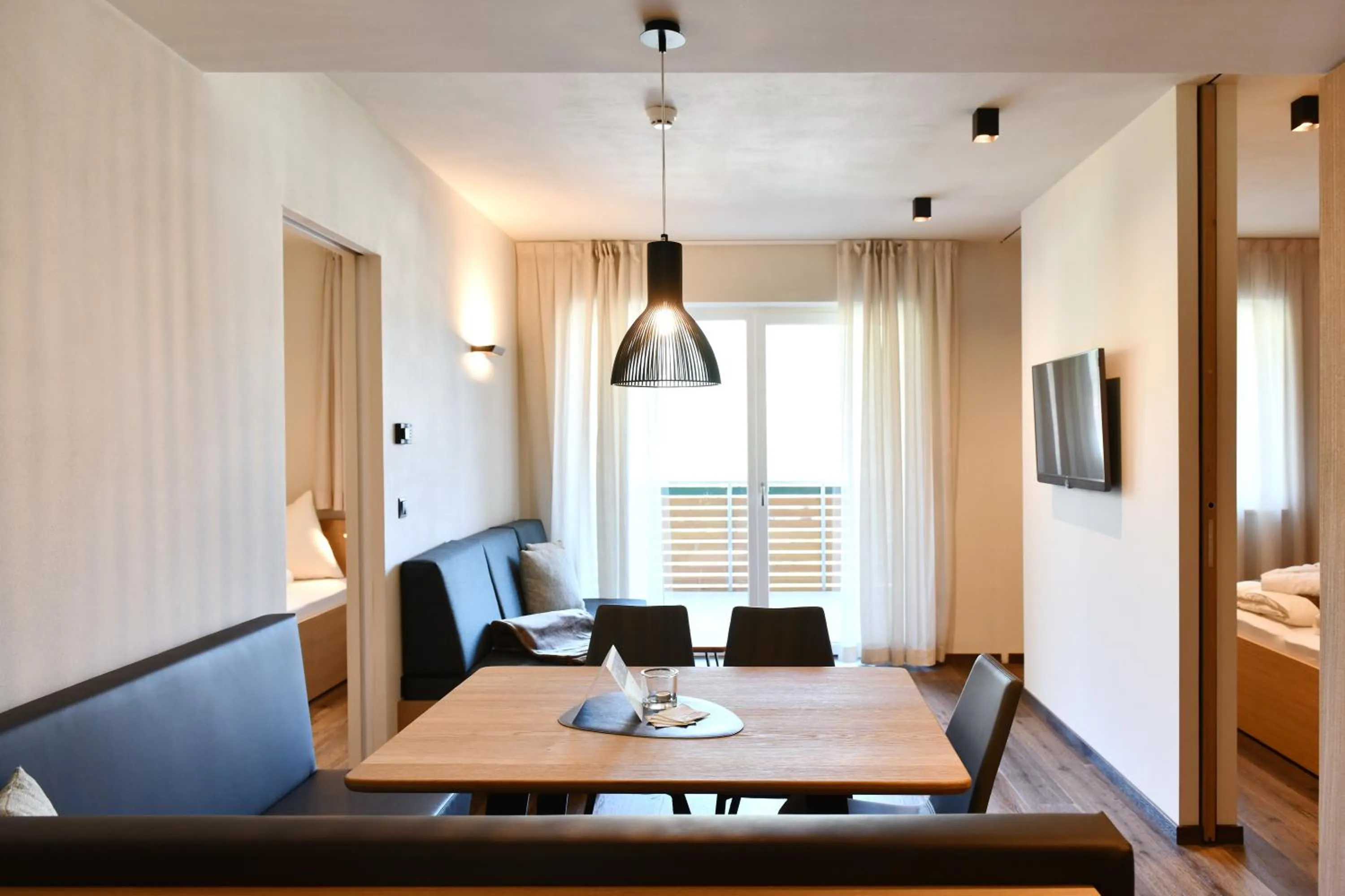 Dining area in Apparthotel Gartenresidence Nalserhof