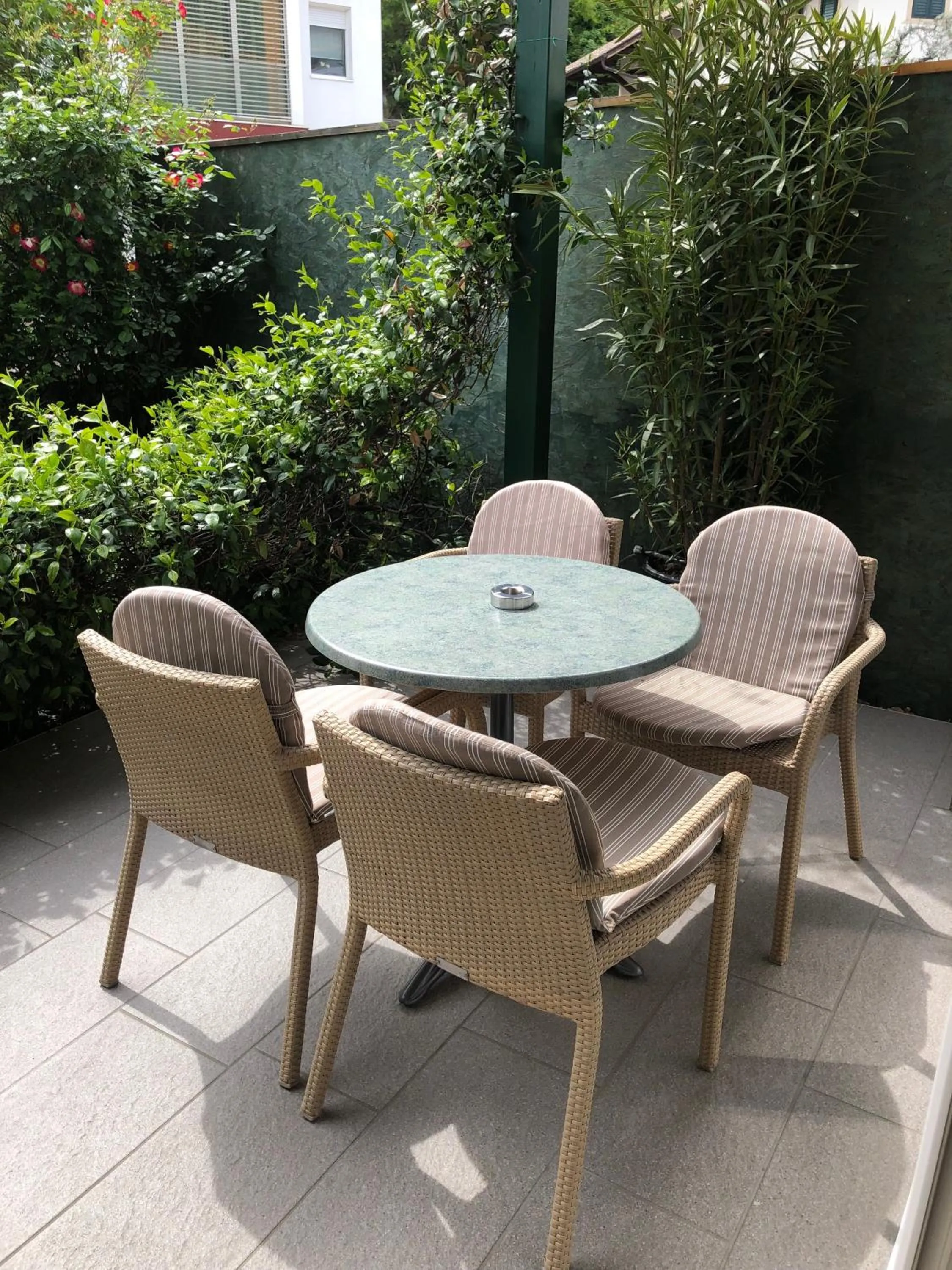Balcony/Terrace in Apparthotel Gartenresidence Nalserhof
