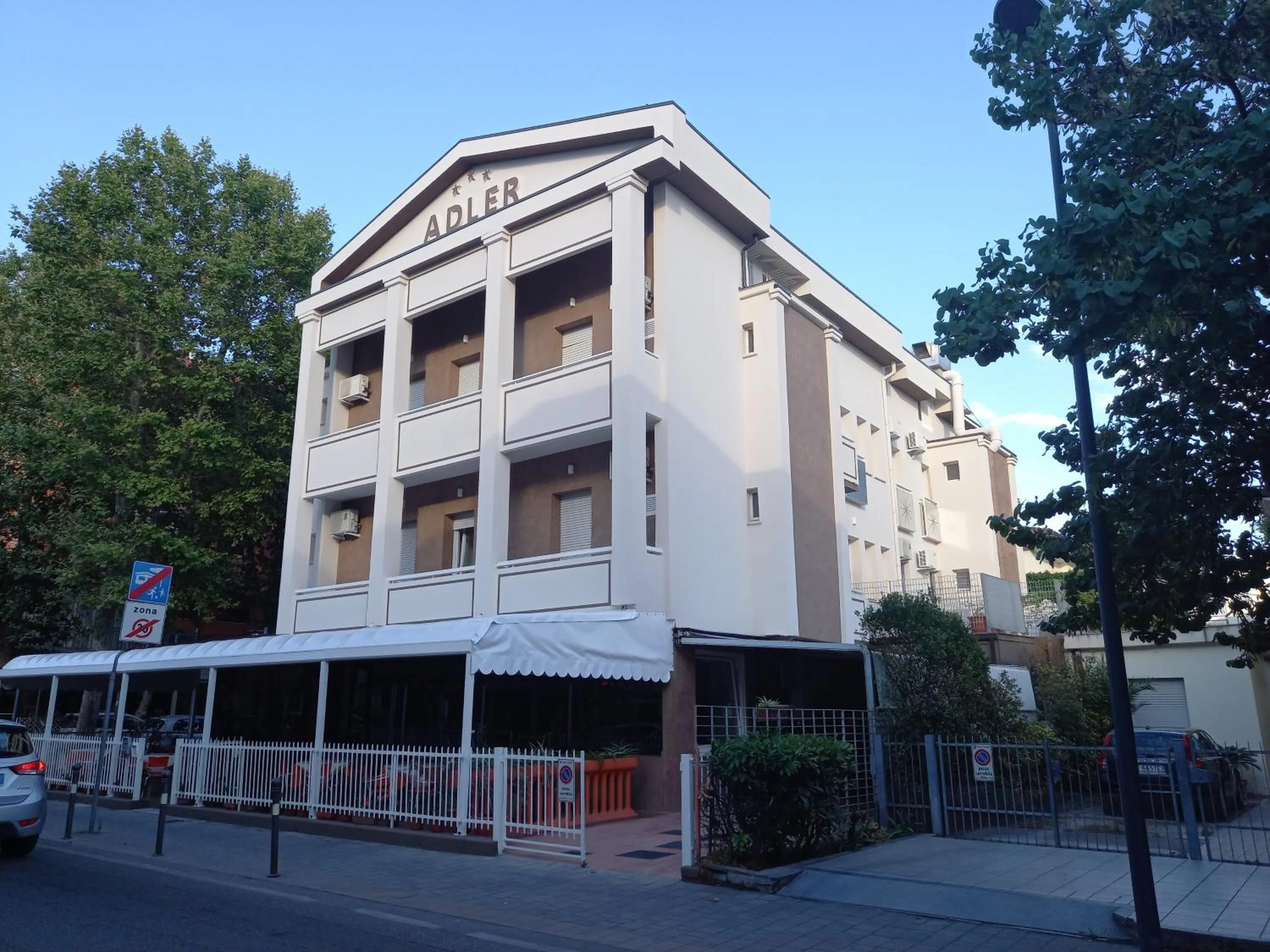 Property building in Hotel Adler