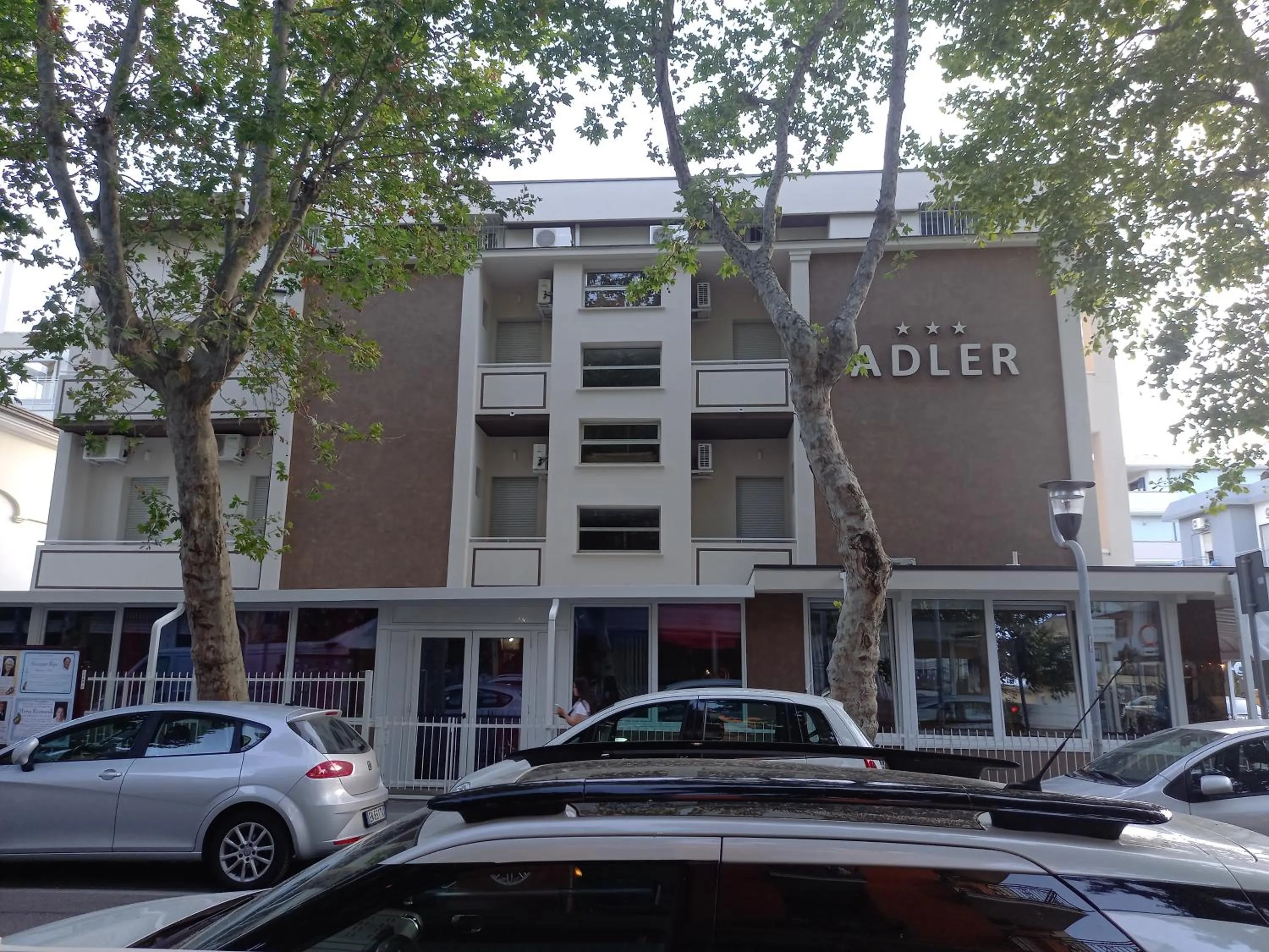 Property building in Hotel Adler