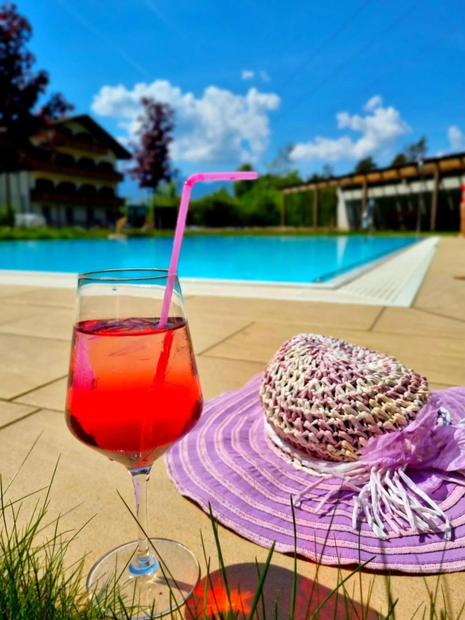 Swimming pool in Hotel Brückenwirt - Al Ponte