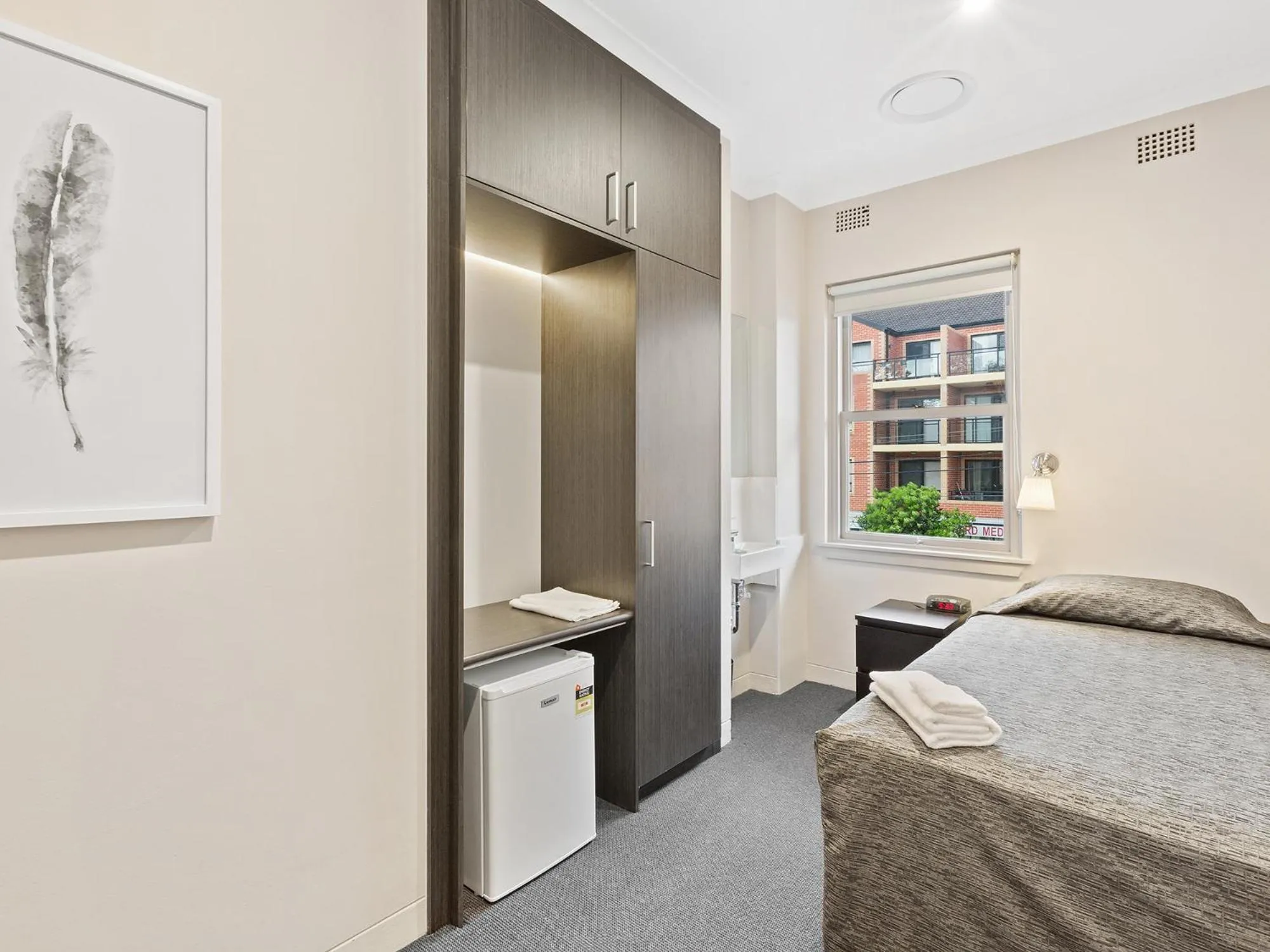 Bed in Padstow Park Hotel