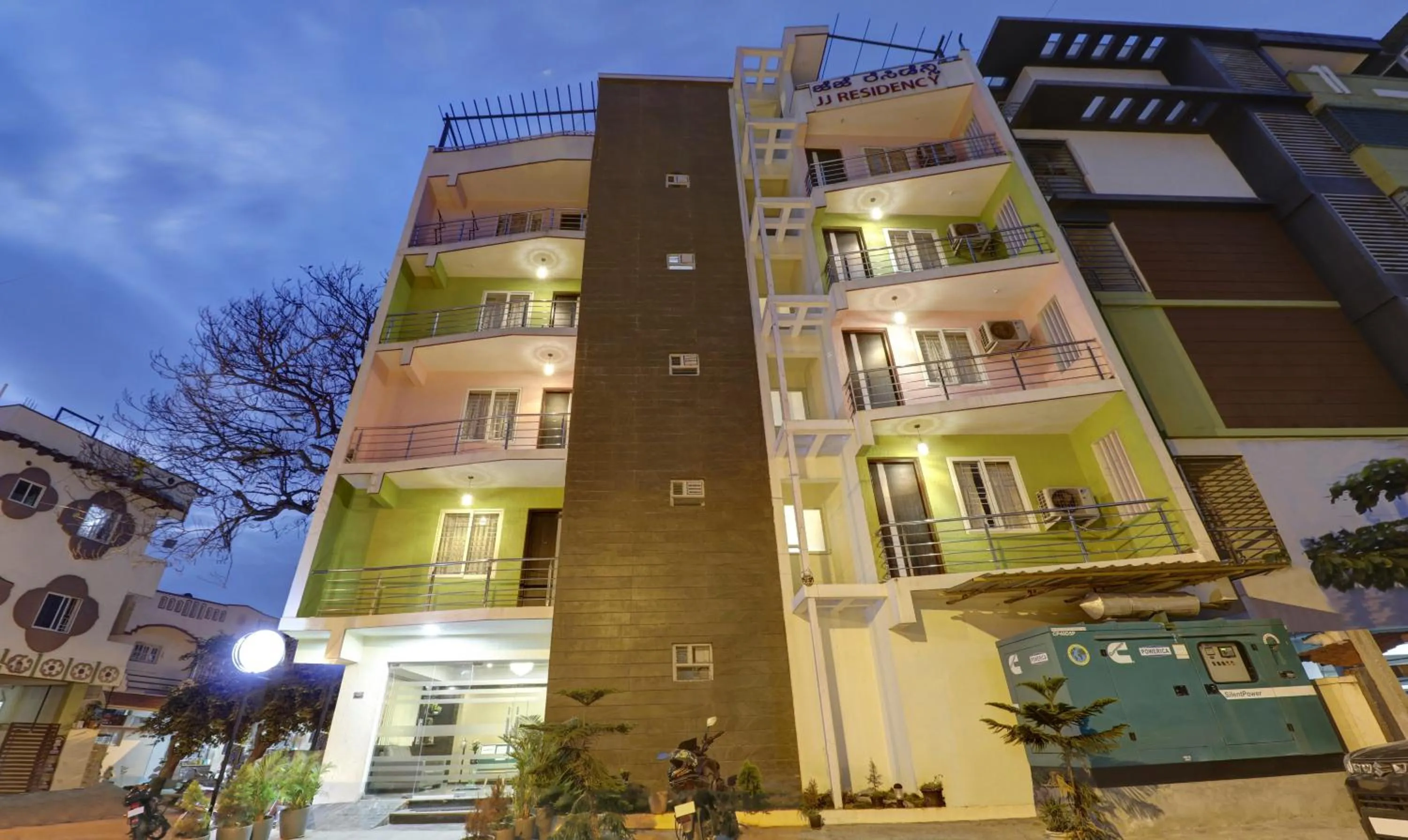 Property building in Treebo JJ Residency