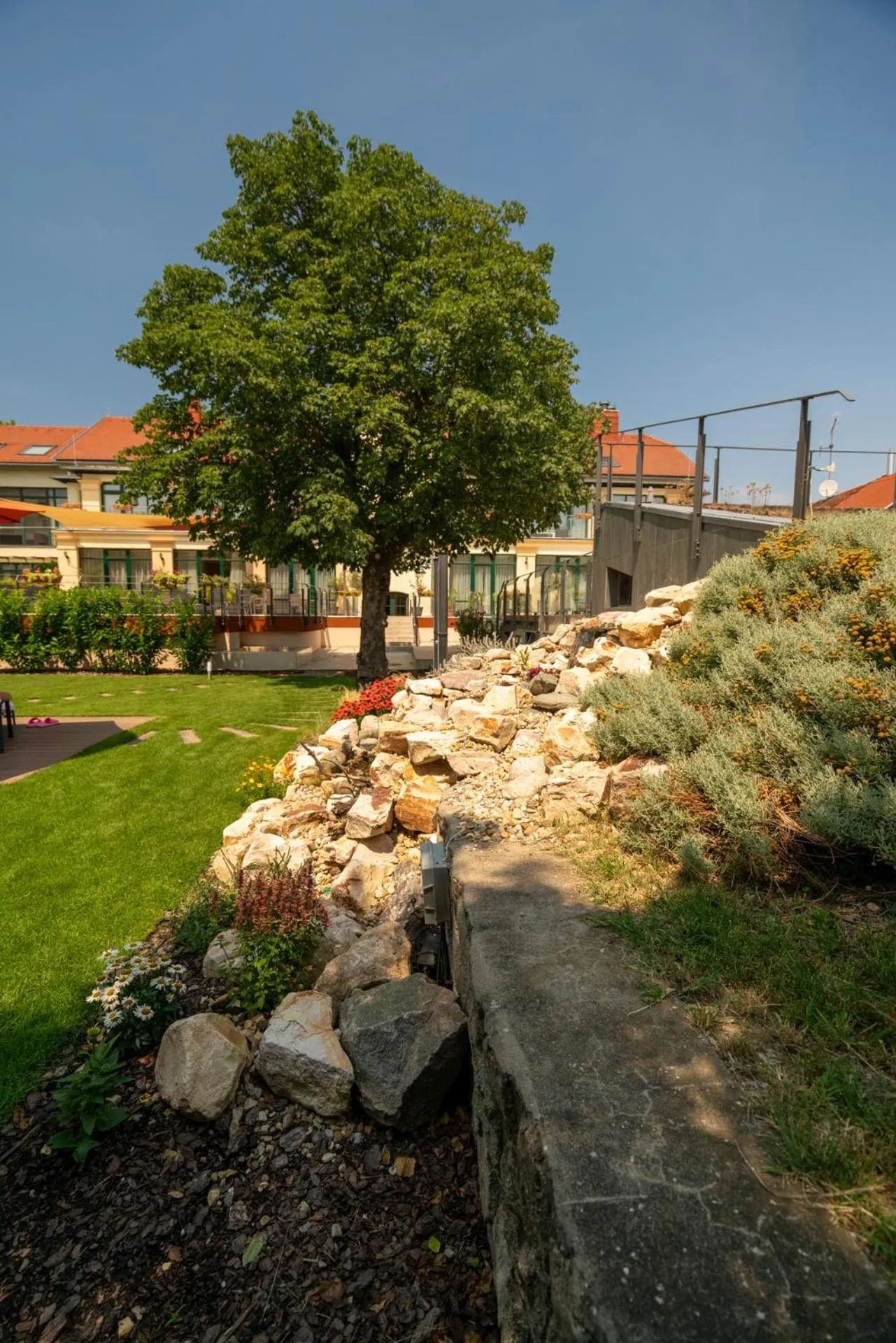 Garden in Elizabeth Hotel