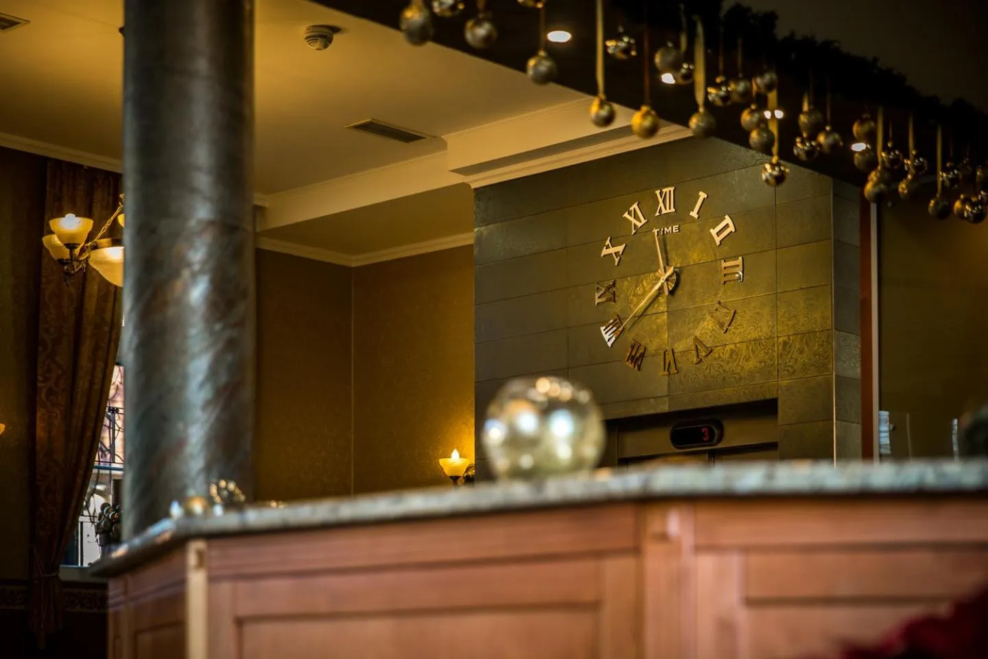 Lobby or reception in Elizabeth Hotel