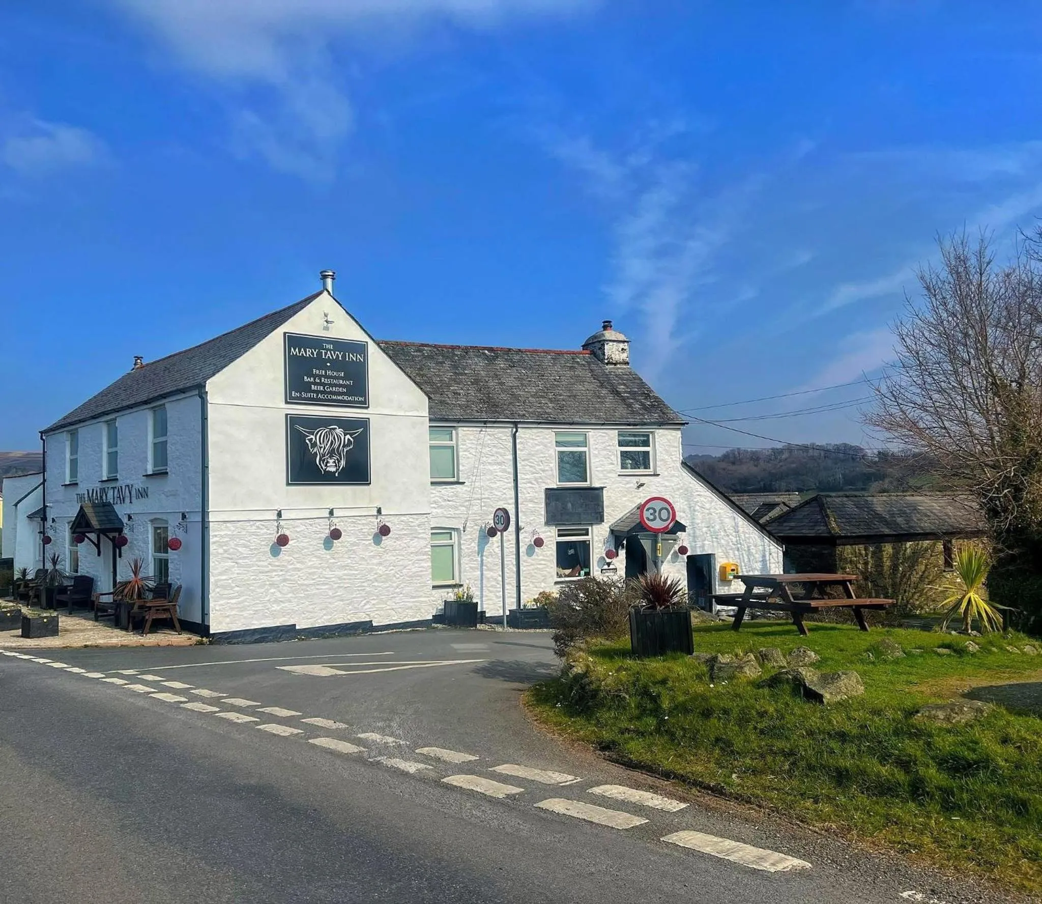 Property building in The Mary Tavy Inn