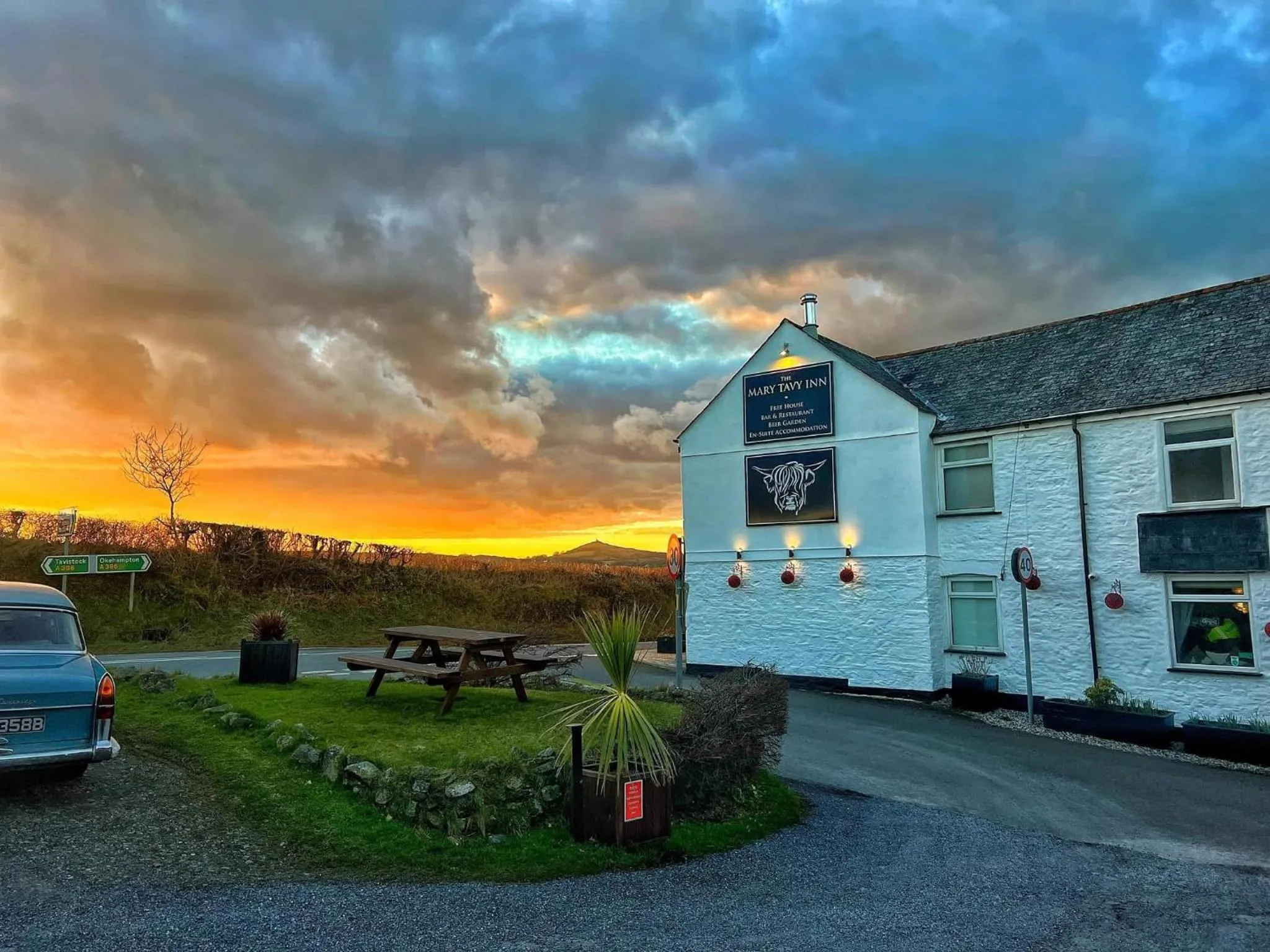 Property building in The Mary Tavy Inn