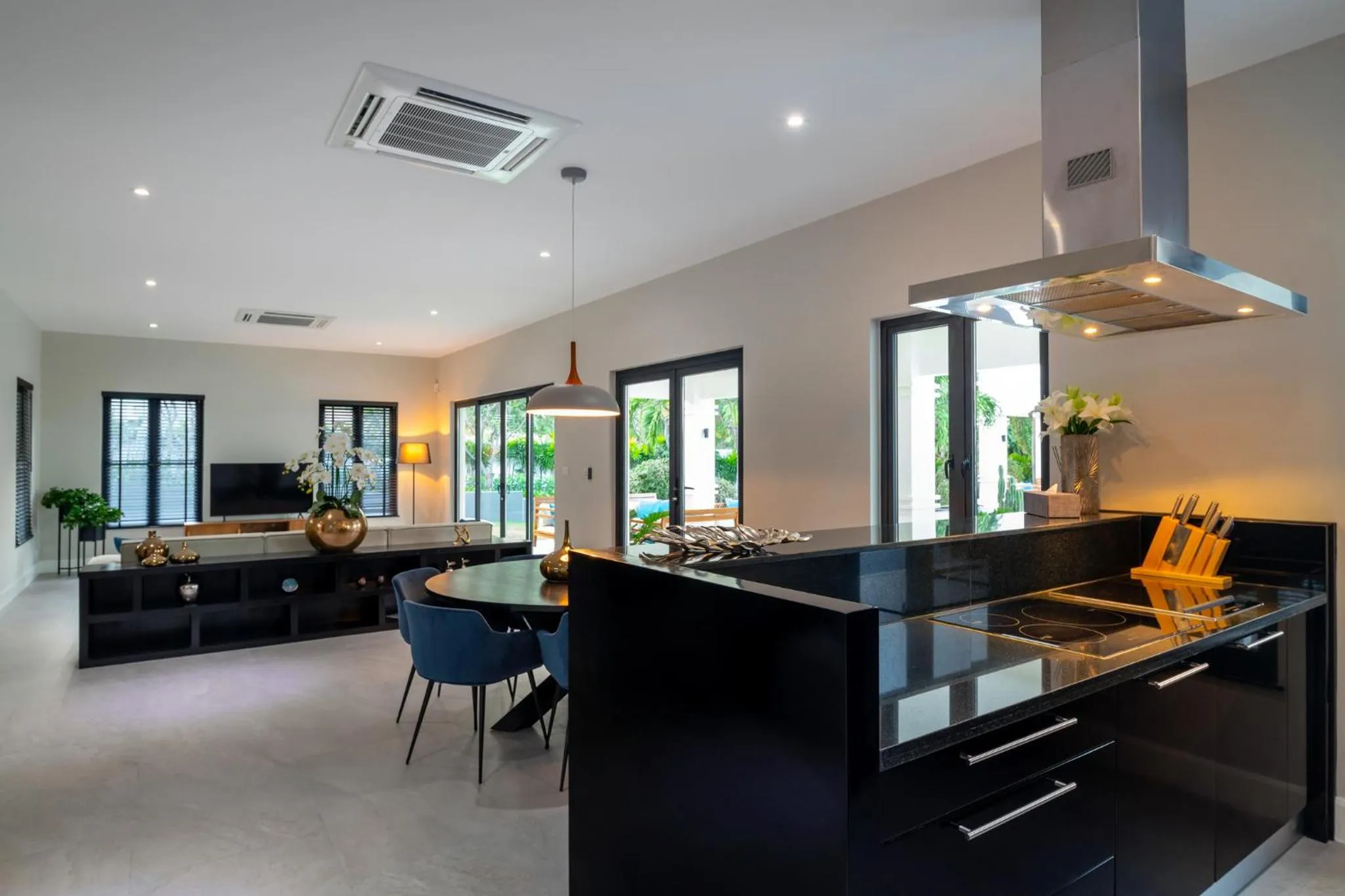 kitchen in Luxury 5 Bedroom Pool Villa B11B