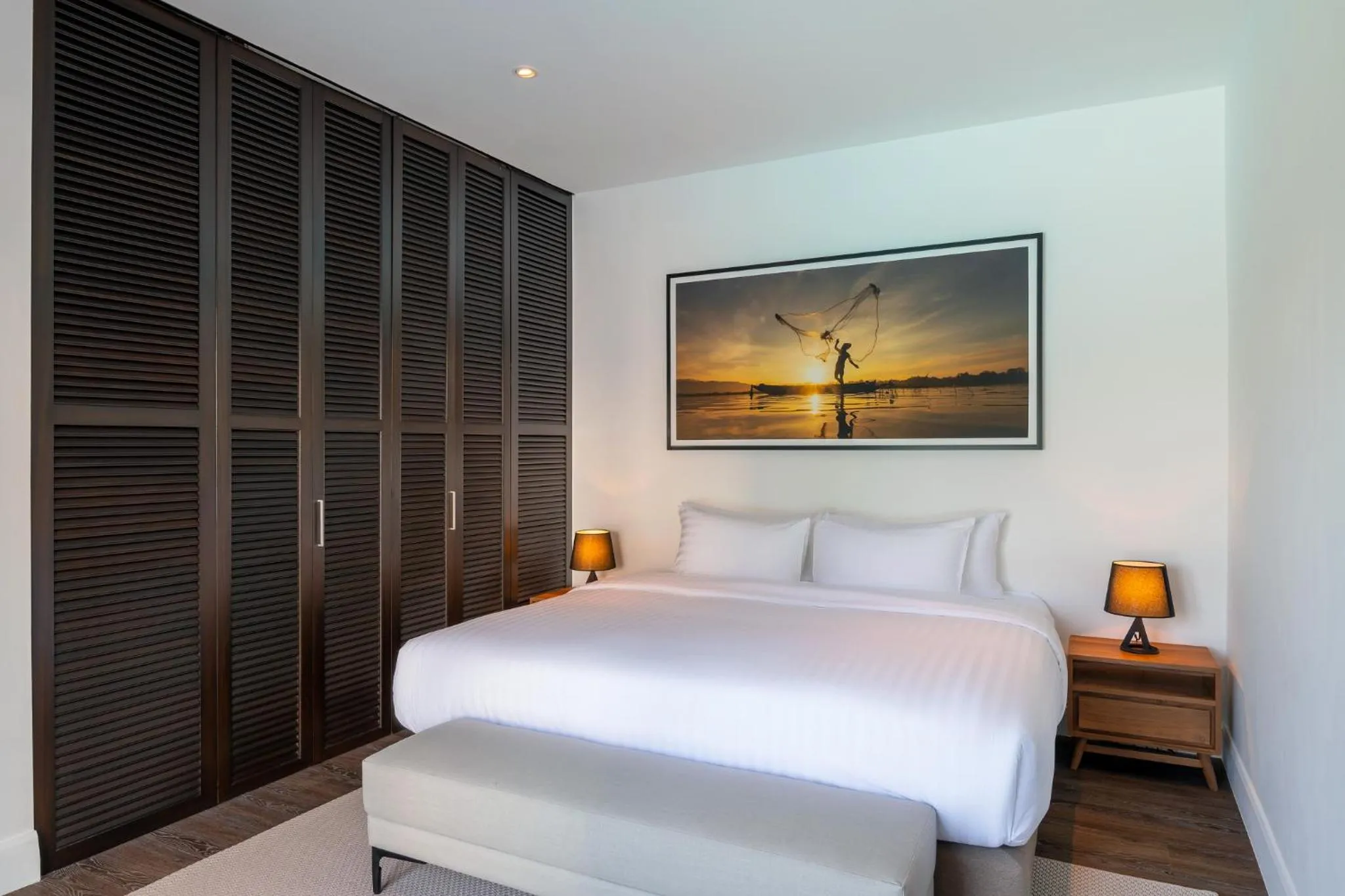 Bedroom, Bed in Luxury 5 Bedroom Pool Villa B11B