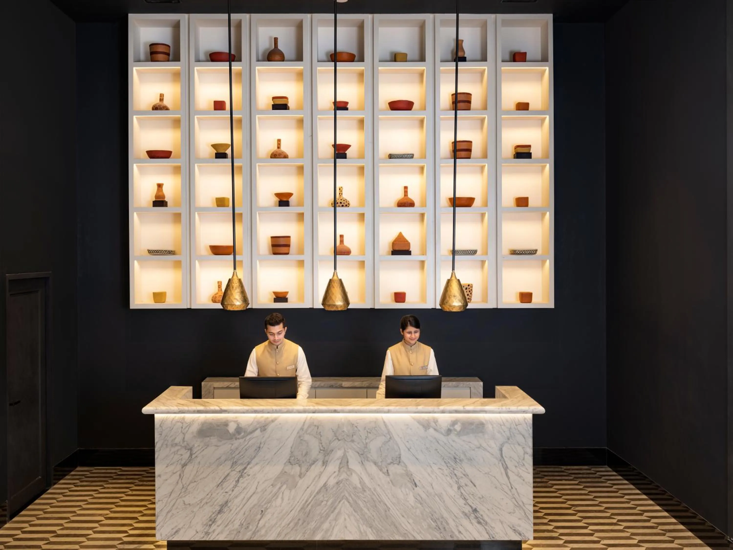 Lobby or reception in Welcomhotel By ITC Hotels, Guntur