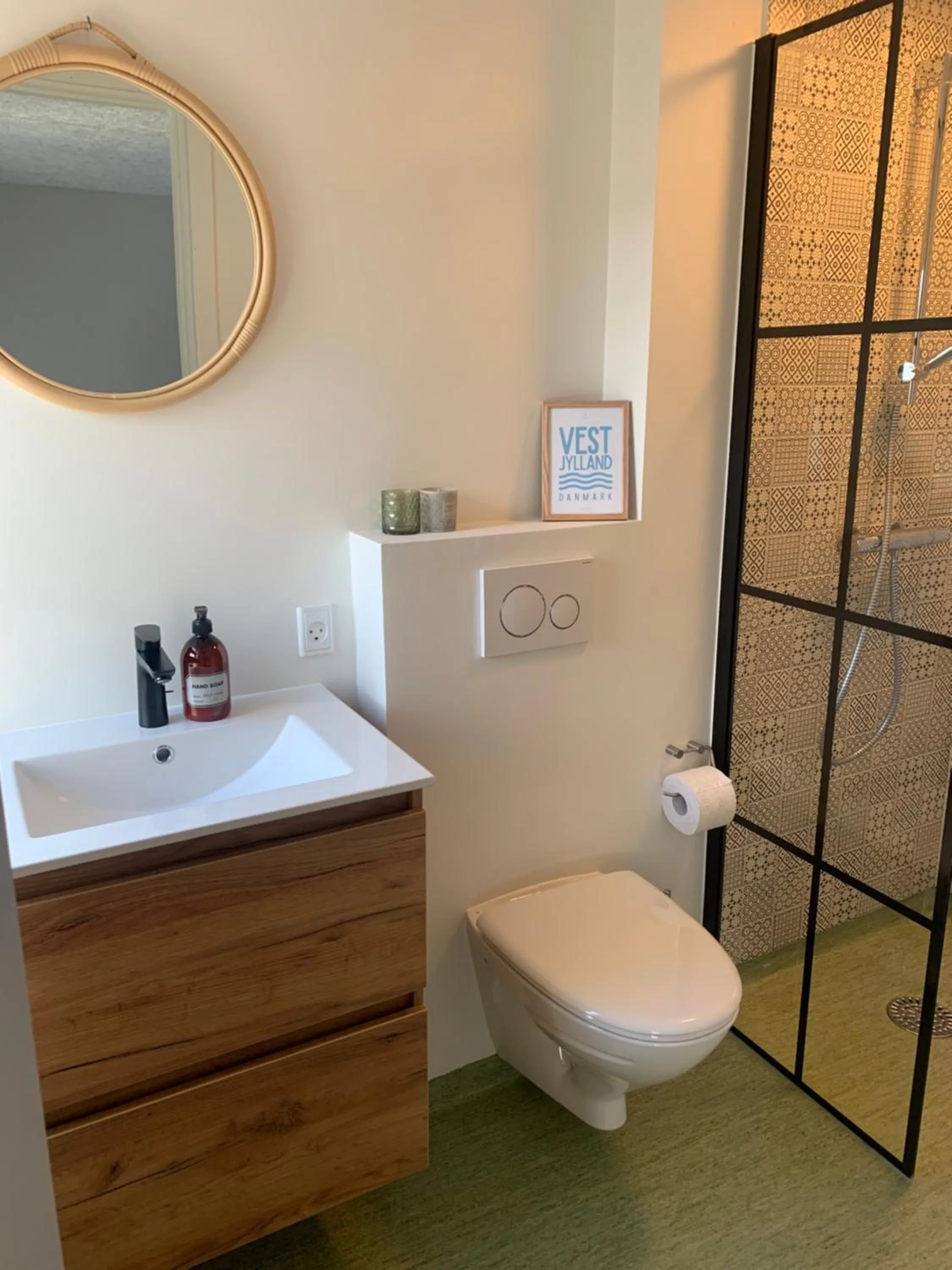 Bathroom in GÆSTEHUSET