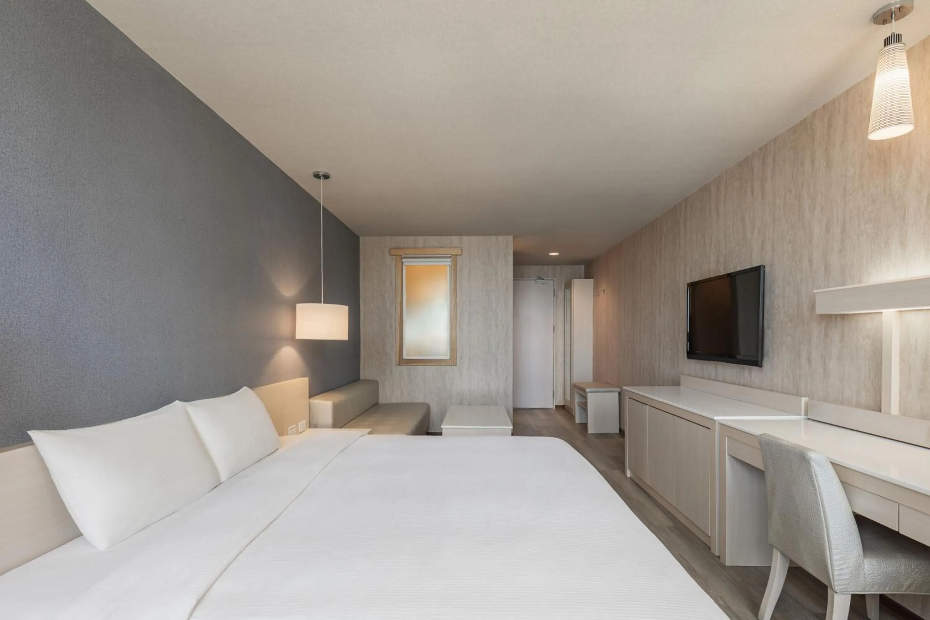 Bed in Kindness Hotel - Kaohsiung Guang Rong Pier