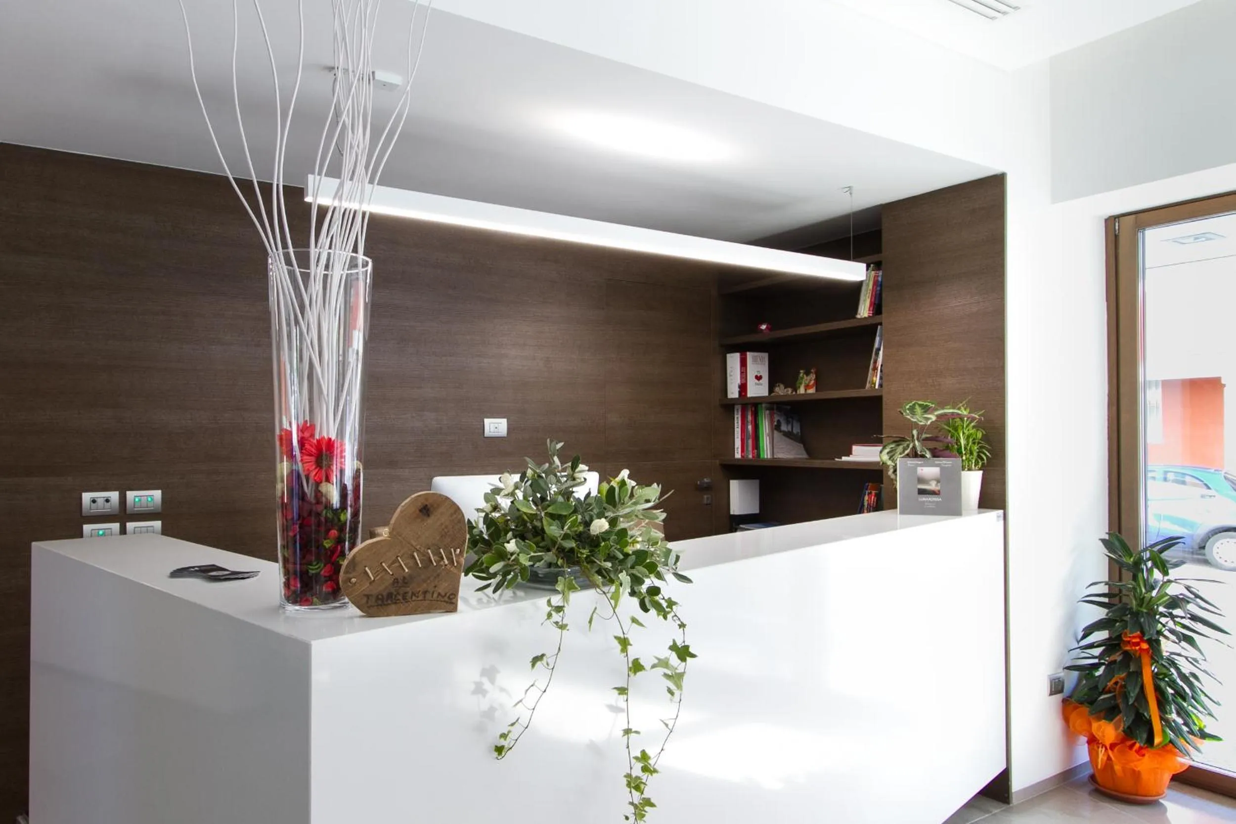 Lobby or reception in Albergo Al Tarcentino