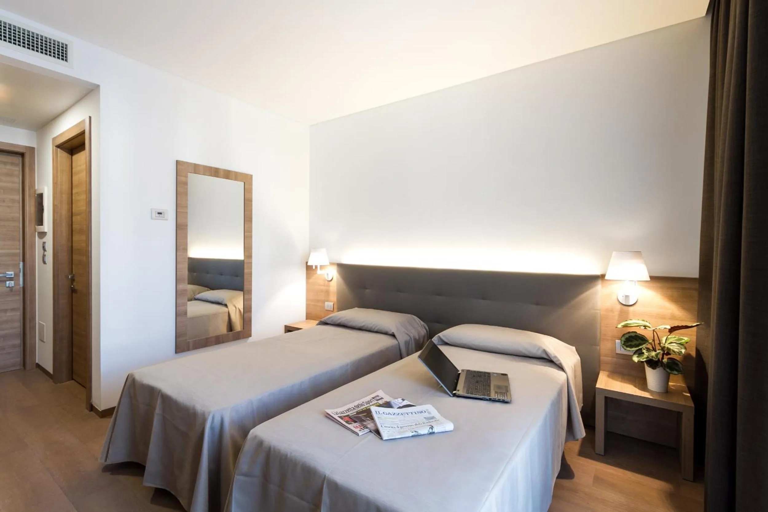 Bed in Albergo Al Tarcentino